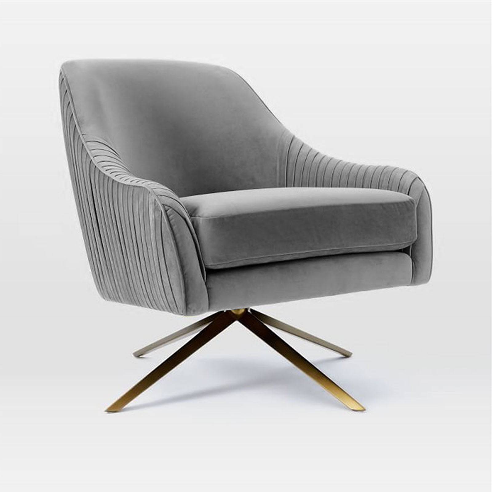 Bergen Lounge Chair Tg-216-G - Lounge Chairs - ebarza Furniture UAE | Shop Modern Furniture in Abu Dhabi & Dubai - مفروشات ايبازرا في الامارات | تسوق اثاث عصري وديكورات مميزة في دبي وابوظبي