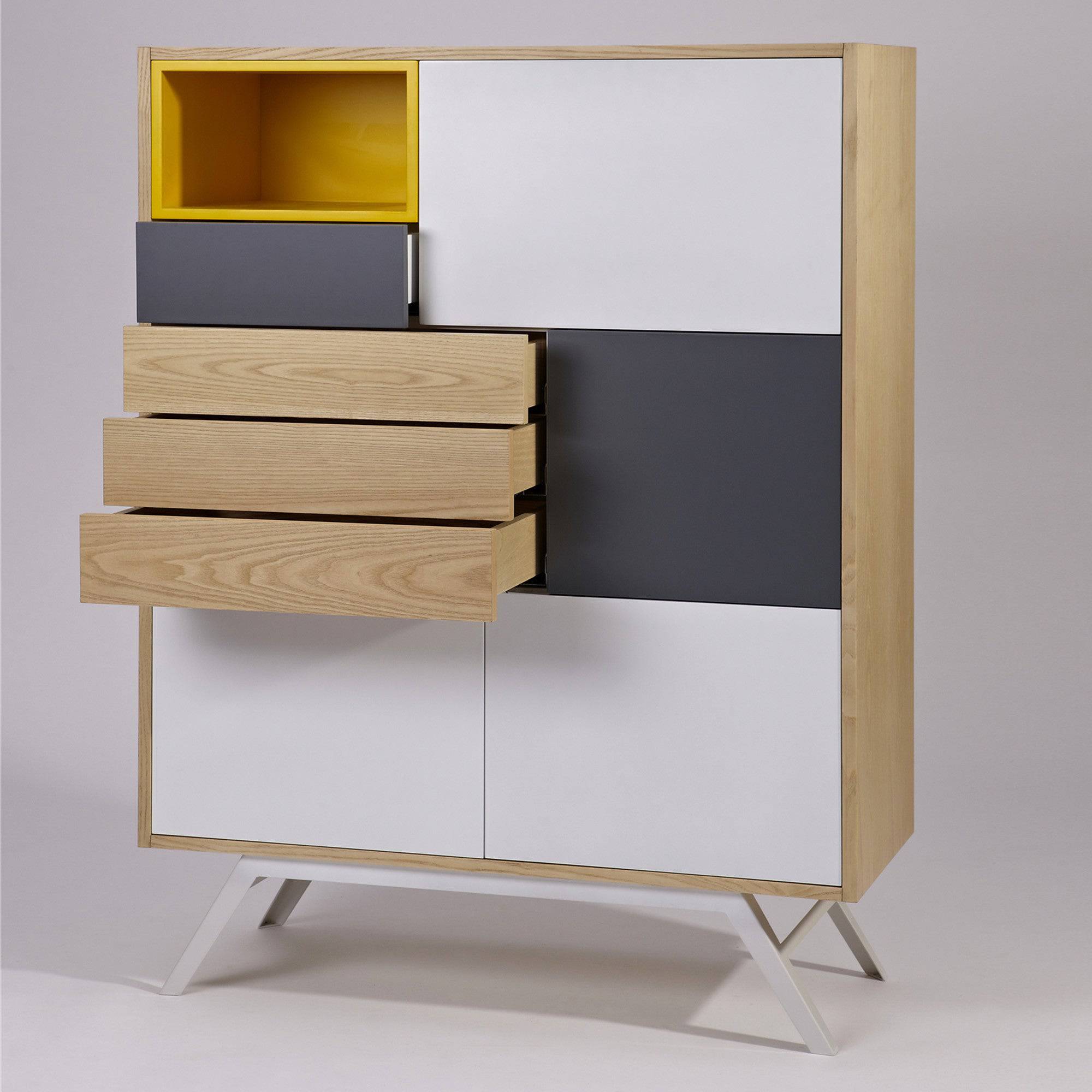 Bern Cabinet Bsg15144N - Cabinets - ebarza Furniture UAE | Shop Modern Furniture in Abu Dhabi & Dubai - مفروشات ايبازرا في الامارات | تسوق اثاث عصري وديكورات مميزة في دبي وابوظبي