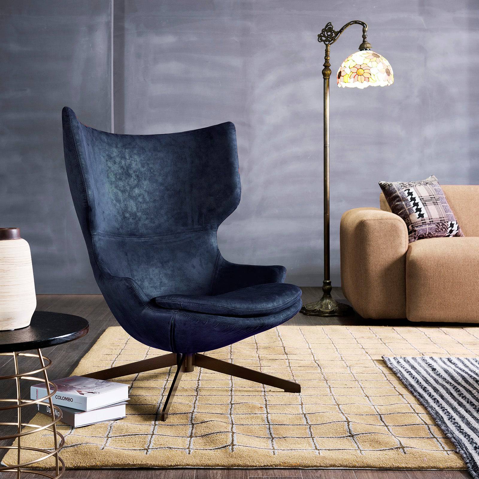 Biel Lounge Chair Lc031M - Lounge Chairs - ebarza Furniture UAE | Shop Modern Furniture in Abu Dhabi & Dubai - مفروشات ايبازرا في الامارات | تسوق اثاث عصري وديكورات مميزة في دبي وابوظبي