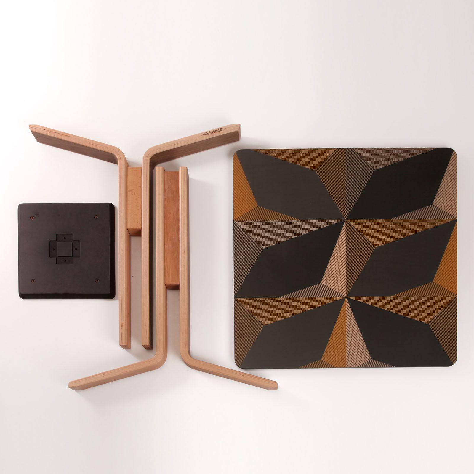 Bistro Square Table Bistroleg+Squaretopbis001 - Bar Tables - ebarza Furniture UAE | Shop Modern Furniture in Abu Dhabi & Dubai - مفروشات ايبازرا في الامارات | تسوق اثاث عصري وديكورات مميزة في دبي وابوظبي