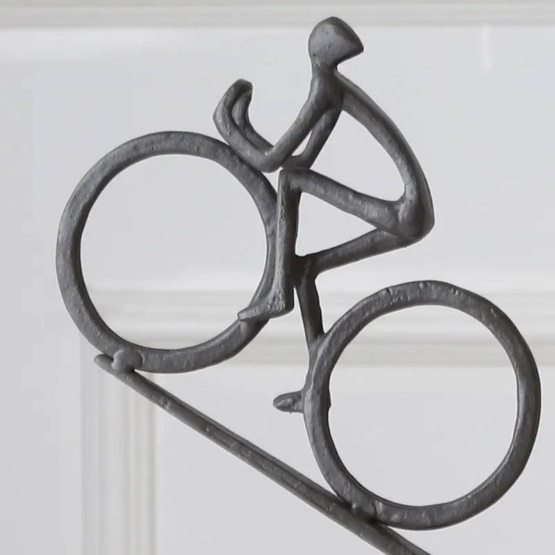 Black Bicycling Fb-W1906A - Home Decor Figurines - ebarza Furniture UAE | Shop Modern Furniture in Abu Dhabi & Dubai - مفروشات ايبازرا في الامارات | تسوق اثاث عصري وديكورات مميزة في دبي وابوظبي