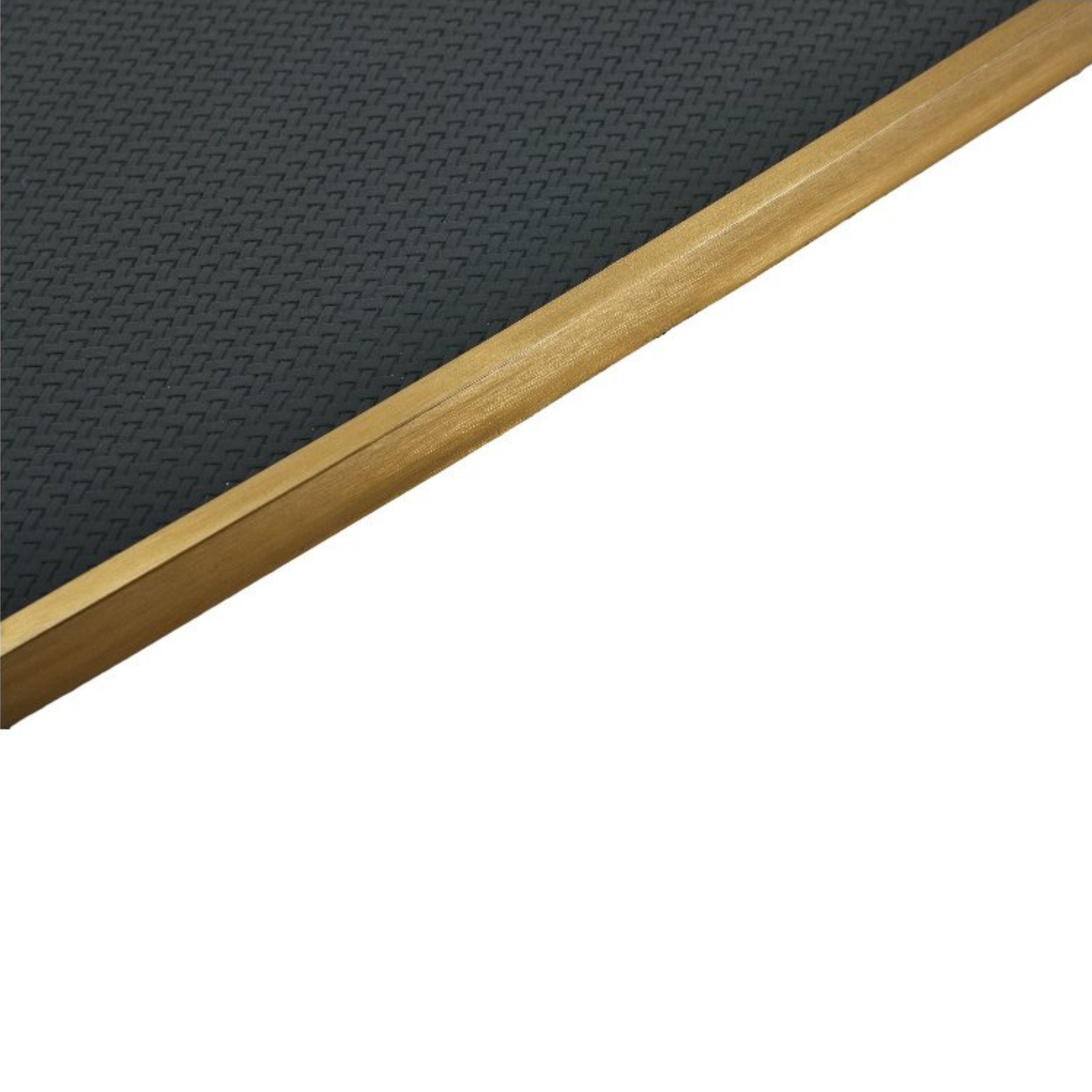 BLACK & BRUSHED GOLD OVAL LEATHER TRAY DD210943D - Trays - ebarza Furniture UAE | Shop Modern Furniture in Abu Dhabi & Dubai - مفروشات ايبازرا في الامارات | تسوق اثاث عصري وديكورات مميزة في دبي وابوظبي