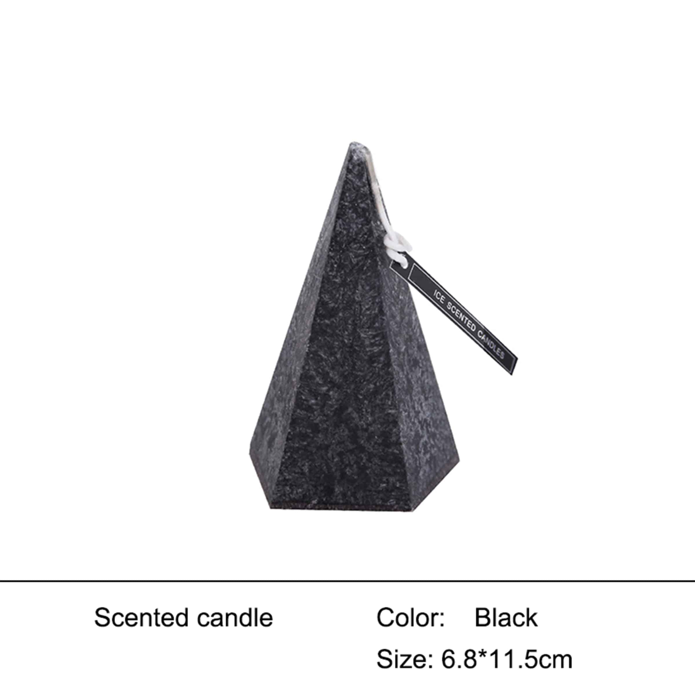 Black Decorative Candle Fc-Xy2001D - Candles - ebarza Furniture UAE | Shop Modern Furniture in Abu Dhabi & Dubai - مفروشات ايبازرا في الامارات | تسوق اثاث عصري وديكورات مميزة في دبي وابوظبي