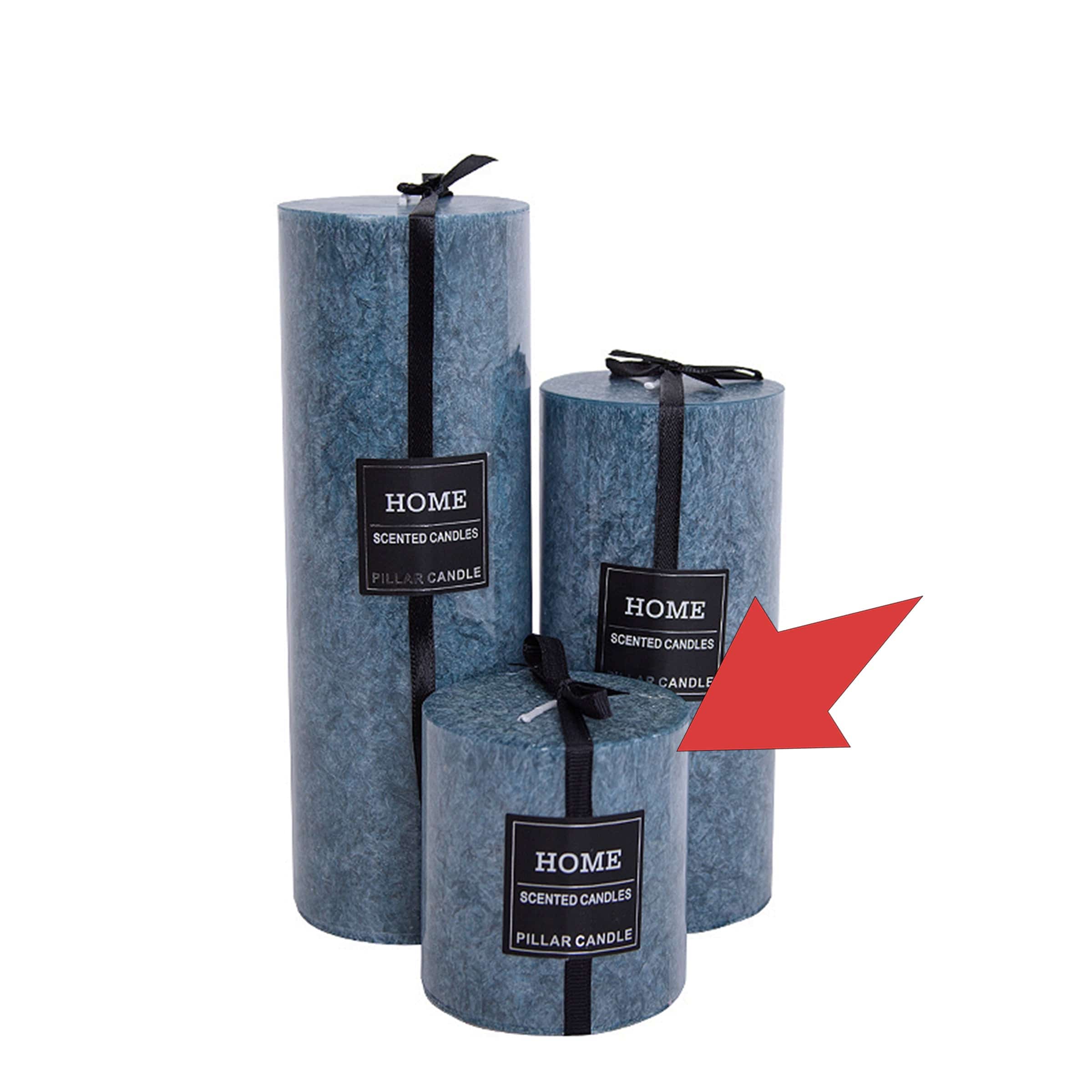Blue Ice Grain Candle-C Fc-Xy2005C - Candles - ebarza Furniture UAE | Shop Modern Furniture in Abu Dhabi & Dubai - مفروشات ايبازرا في الامارات | تسوق اثاث عصري وديكورات مميزة في دبي وابوظبي