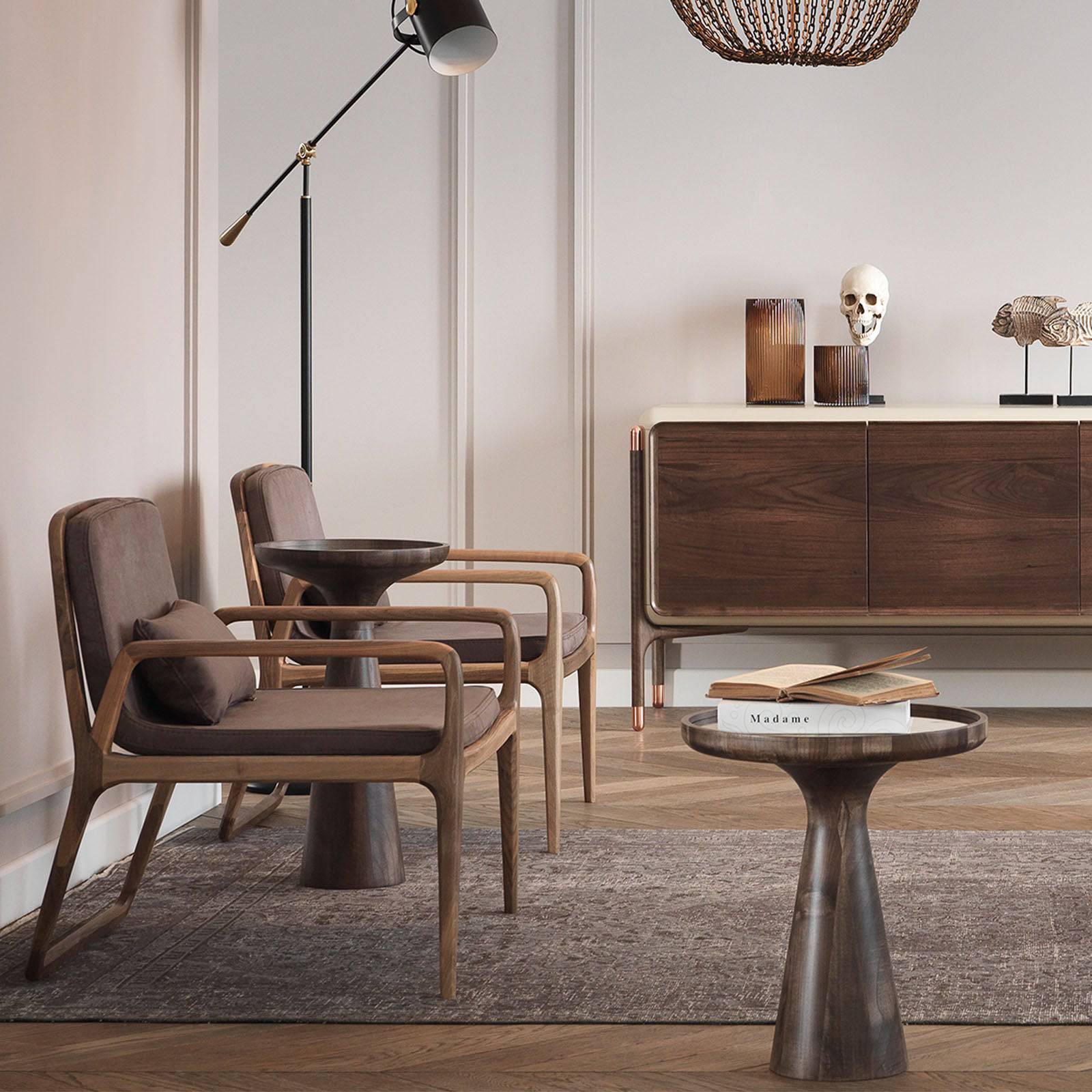 Bondy Solid Wood Coffee Table Bon-W-Tall - Coffee tables - ebarza Furniture UAE | Shop Modern Furniture in Abu Dhabi & Dubai - مفروشات ايبازرا في الامارات | تسوق اثاث عصري وديكورات مميزة في دبي وابوظبي