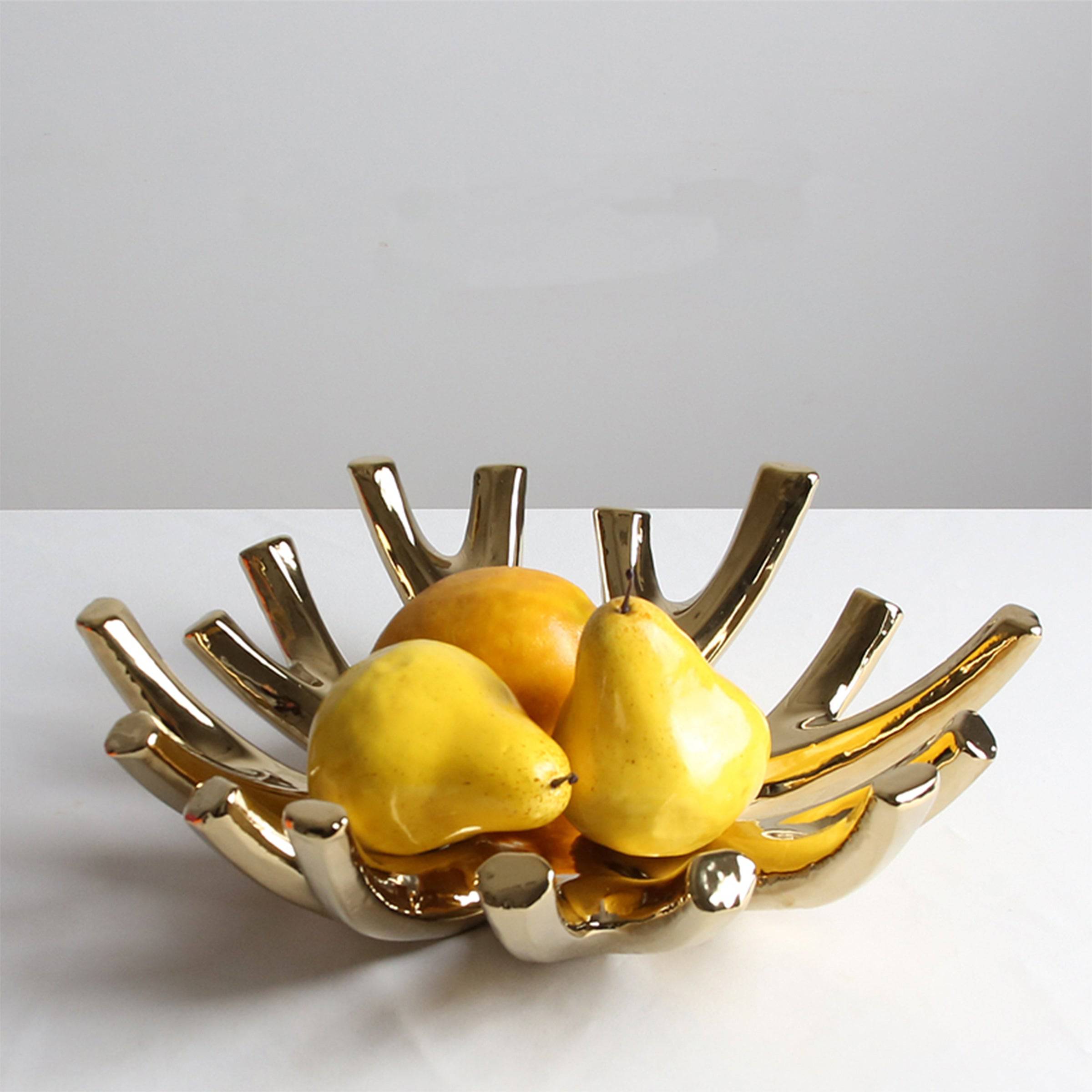 Bowl/ Fruit Plate Fa-D1913 - Bowls - ebarza Furniture UAE | Shop Modern Furniture in Abu Dhabi & Dubai - مفروشات ايبازرا في الامارات | تسوق اثاث عصري وديكورات مميزة في دبي وابوظبي