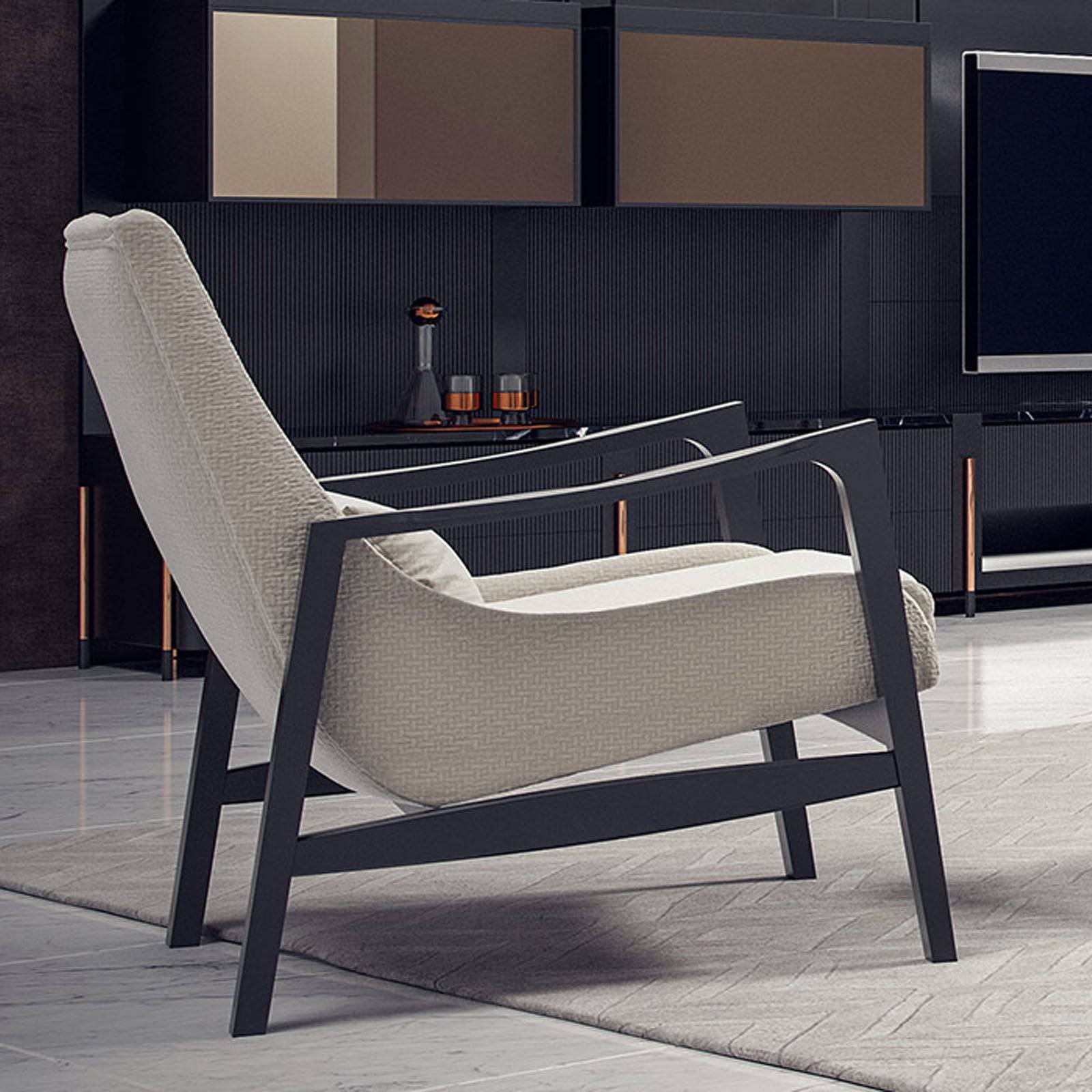 Bronx Lounge Chair Bronx-001 - Lounge Chairs - ebarza Furniture UAE | Shop Modern Furniture in Abu Dhabi & Dubai - مفروشات ايبازرا في الامارات | تسوق اثاث عصري وديكورات مميزة في دبي وابوظبي