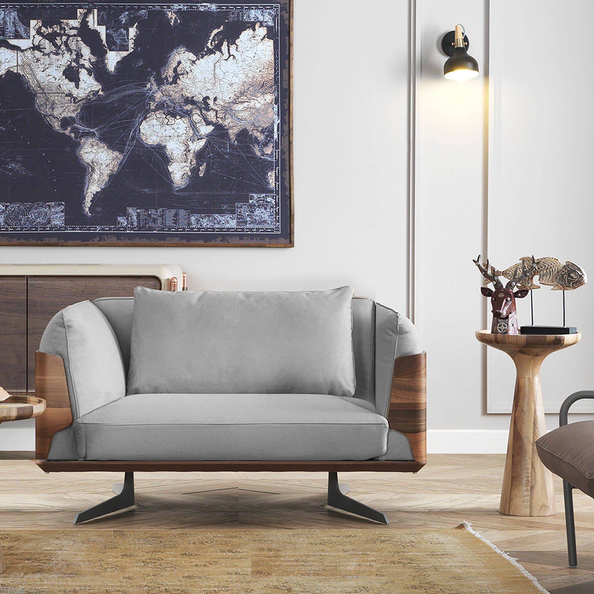 Brooklyn Armchair Brooarmchair002 - Armchairs - ebarza Furniture UAE | Shop Modern Furniture in Abu Dhabi & Dubai - مفروشات ايبازرا في الامارات | تسوق اثاث عصري وديكورات مميزة في دبي وابوظبي