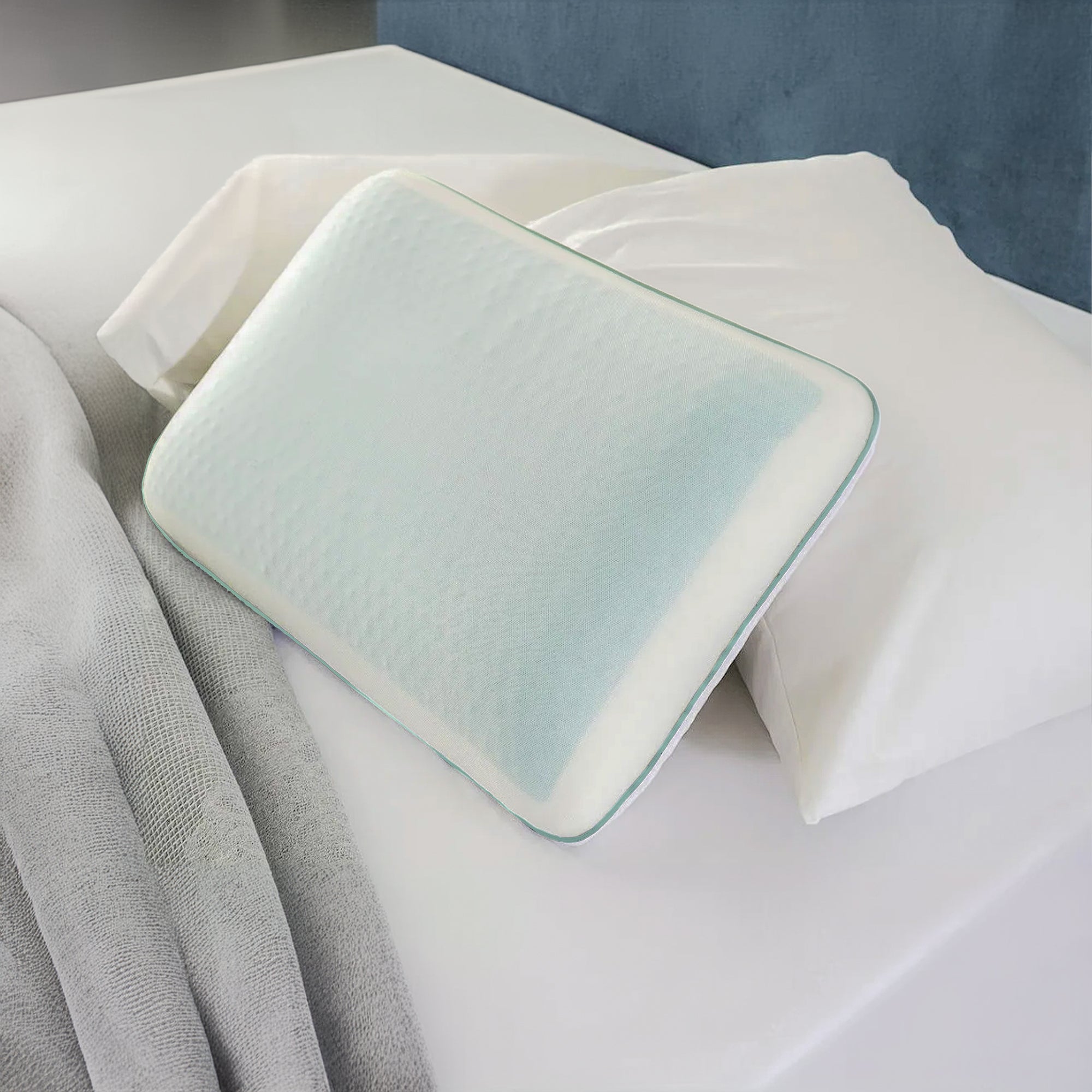 Bubblegel Pillow 60X40X14 Cm 010301032 - Bedding - ebarza Furniture UAE | Shop Modern Furniture in Abu Dhabi & Dubai - مفروشات ايبازرا في الامارات | تسوق اثاث عصري وديكورات مميزة في دبي وابوظبي