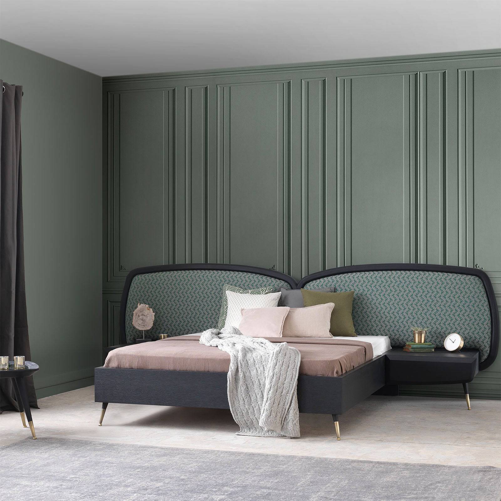 Bug Bedstead + 2 Nightstand Tables Bug-Bed - Bedroom Sets - ebarza Furniture UAE | Shop Modern Furniture in Abu Dhabi & Dubai - مفروشات ايبازرا في الامارات | تسوق اثاث عصري وديكورات مميزة في دبي وابوظبي