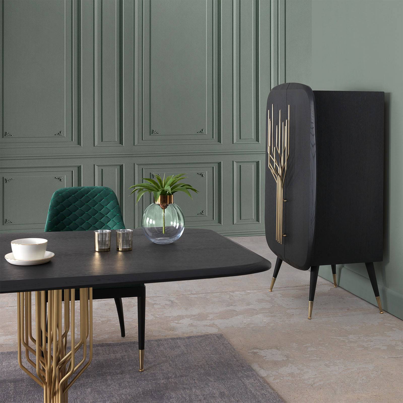Bug Dining Table Bug-240 - Dining Tables - ebarza Furniture UAE | Shop Modern Furniture in Abu Dhabi & Dubai - مفروشات ايبازرا في الامارات | تسوق اثاث عصري وديكورات مميزة في دبي وابوظبي