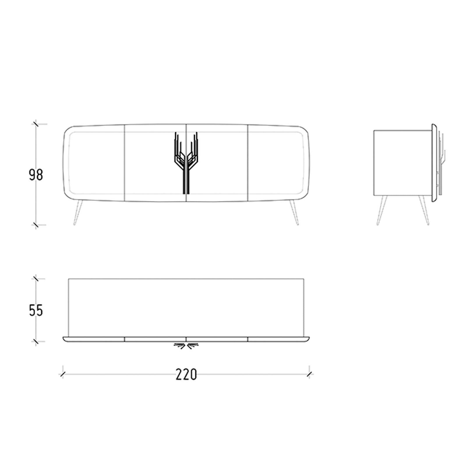 Display Item - Bug Sideboard Bug-ConYAS - DISPLAY ITEM - ebarza Furniture UAE | Shop Modern Furniture in Abu Dhabi & Dubai - مفروشات ايبازرا في الامارات | تسوق اثاث عصري وديكورات مميزة في دبي وابوظبي