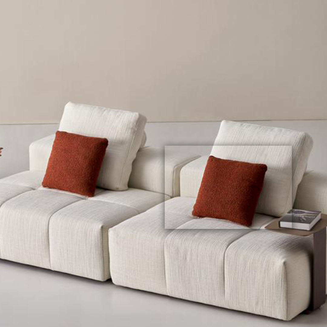 45x45 cm Puzzle Modular Cushion - SF080 - Sofas - ebarza Furniture UAE | Shop Modern Furniture in Abu Dhabi & Dubai - مفروشات ايبازرا في الامارات | تسوق اثاث عصري وديكورات مميزة في دبي وابوظبي
