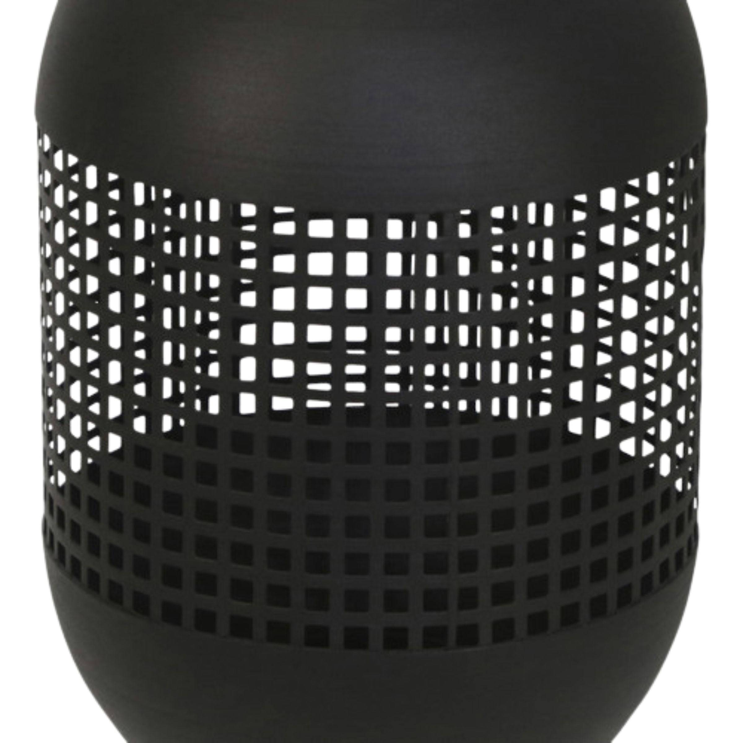 Cage Hurricane Lantern 15385-02 - Candle Holders - ebarza Furniture UAE | Shop Modern Furniture in Abu Dhabi & Dubai - مفروشات ايبازرا في الامارات | تسوق اثاث عصري وديكورات مميزة في دبي وابوظبي