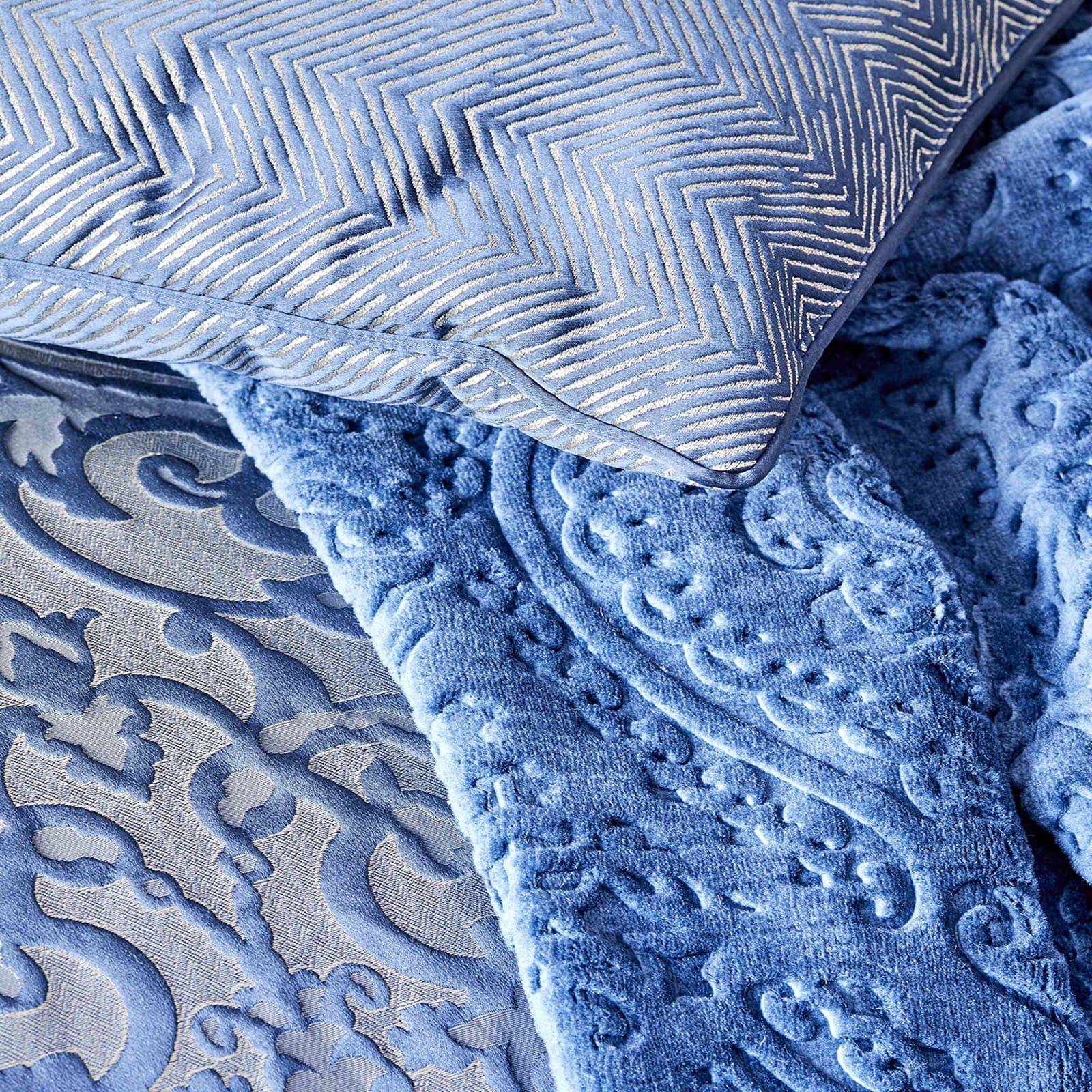 Camilla Indigo 13 Set 200.15.01.0096 - Bedding - ebarza Furniture UAE | Shop Modern Furniture in Abu Dhabi & Dubai - مفروشات ايبازرا في الامارات | تسوق اثاث عصري وديكورات مميزة في دبي وابوظبي