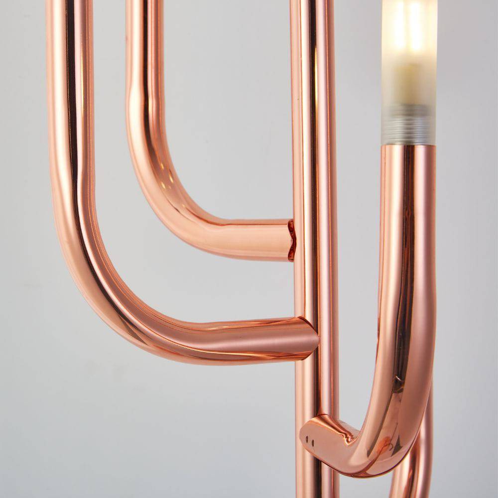 As Is - Candlestick Floor Lamp Cy-Ltd-1004-Rg - DISPLAY ITEM - ebarza Furniture UAE | Shop Modern Furniture in Abu Dhabi & Dubai - مفروشات ايبازرا في الامارات | تسوق اثاث عصري وديكورات مميزة في دبي وابوظبي