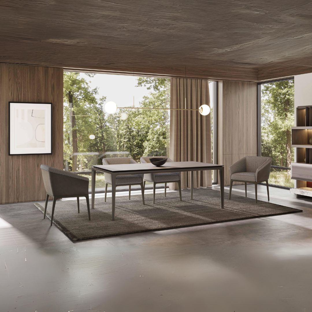 Pre-order 25 Days Delivery CAPRIA Dining Table 225 cm YL-CAPRIA-D/TABLE - Dining Tables - ebarza Furniture UAE | Shop Modern Furniture in Abu Dhabi & Dubai - مفروشات ايبازرا في الامارات | تسوق اثاث عصري وديكورات مميزة في دبي وابوظبي