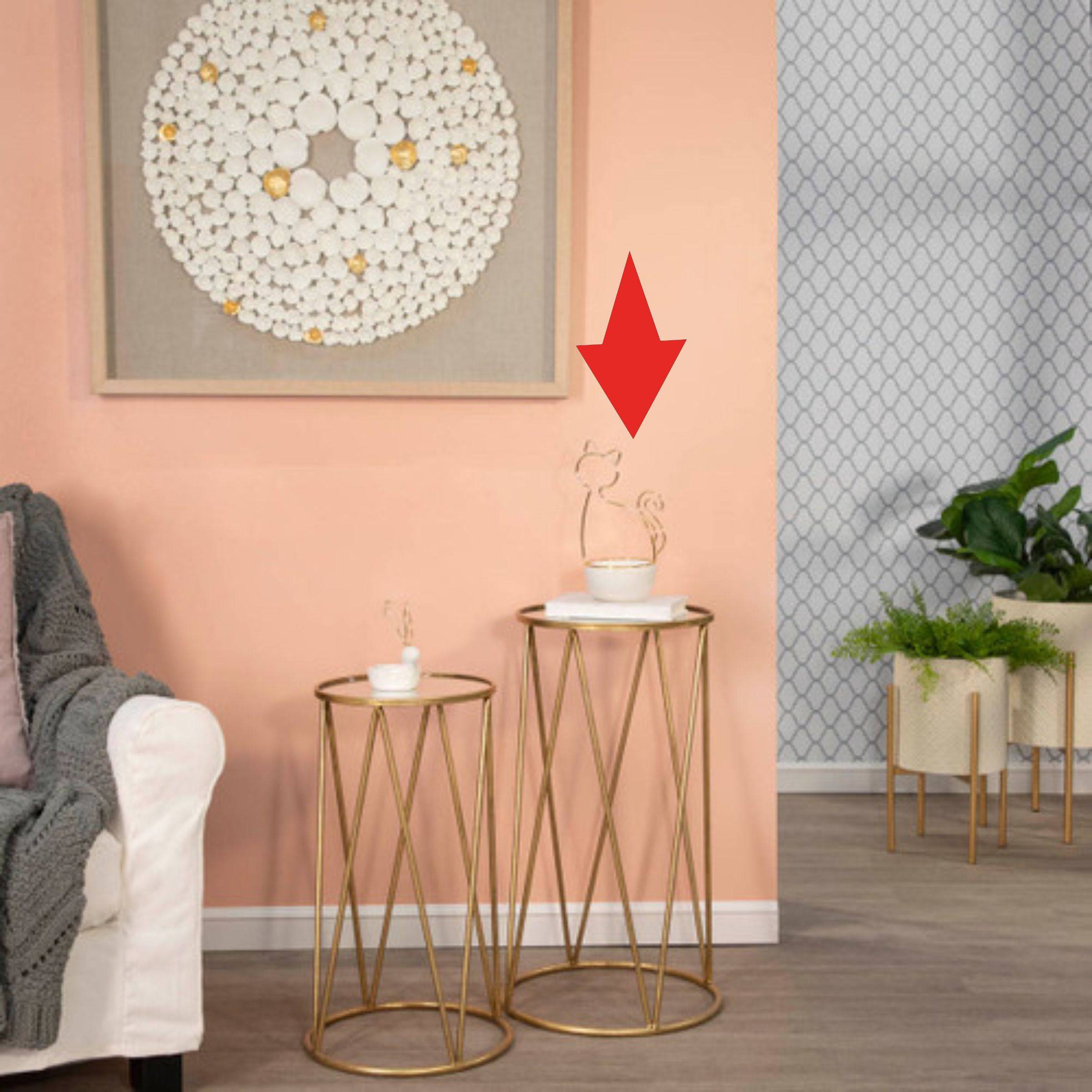 Cat Trinket Tray 15830 -  Plates - ebarza Furniture UAE | Shop Modern Furniture in Abu Dhabi & Dubai - مفروشات ايبازرا في الامارات | تسوق اثاث عصري وديكورات مميزة في دبي وابوظبي