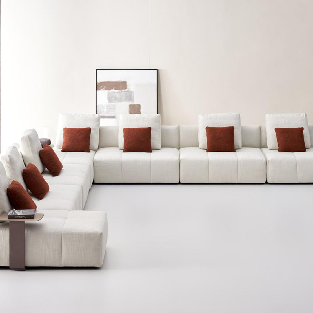 45x45 cm Puzzle Modular Cushion - SF080 - Sofas - ebarza Furniture UAE | Shop Modern Furniture in Abu Dhabi & Dubai - مفروشات ايبازرا في الامارات | تسوق اثاث عصري وديكورات مميزة في دبي وابوظبي