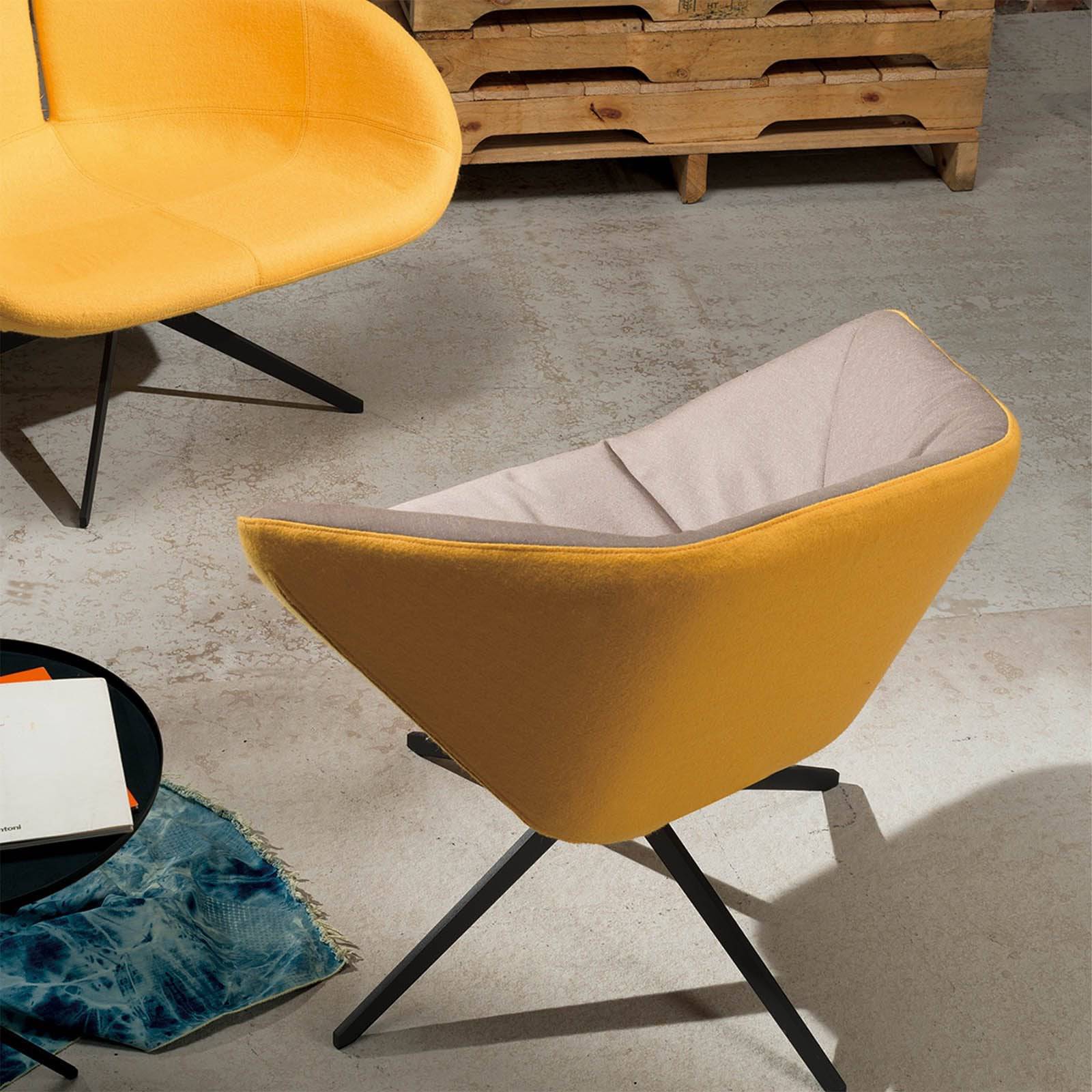 Center Lounge Chair Lc011-Y - Lounge Chairs - ebarza Furniture UAE | Shop Modern Furniture in Abu Dhabi & Dubai - مفروشات ايبازرا في الامارات | تسوق اثاث عصري وديكورات مميزة في دبي وابوظبي