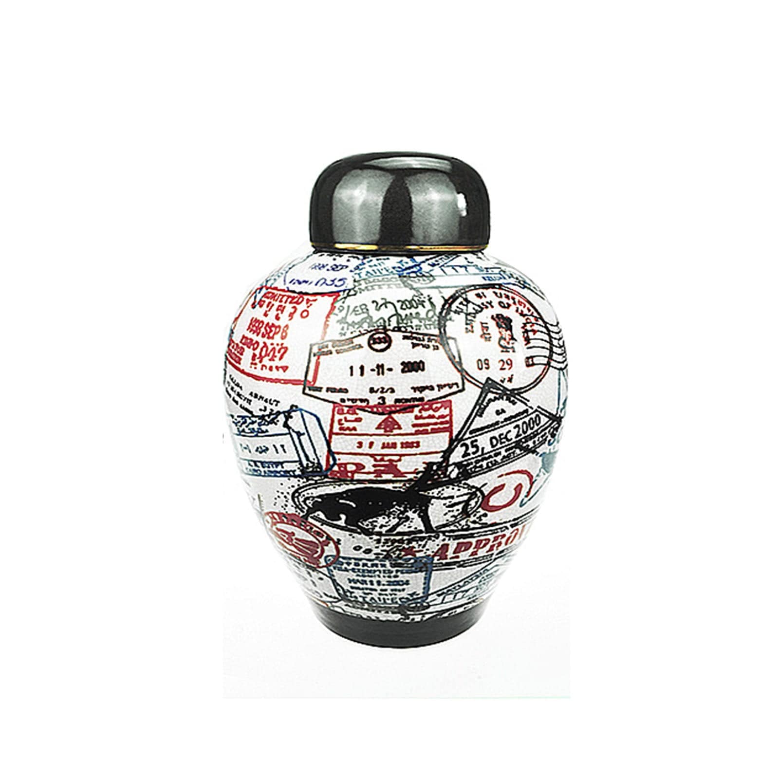 Ceramic Vase Fl-D323C -  Vases - ebarza Furniture UAE | Shop Modern Furniture in Abu Dhabi & Dubai - مفروشات ايبازرا في الامارات | تسوق اثاث عصري وديكورات مميزة في دبي وابوظبي