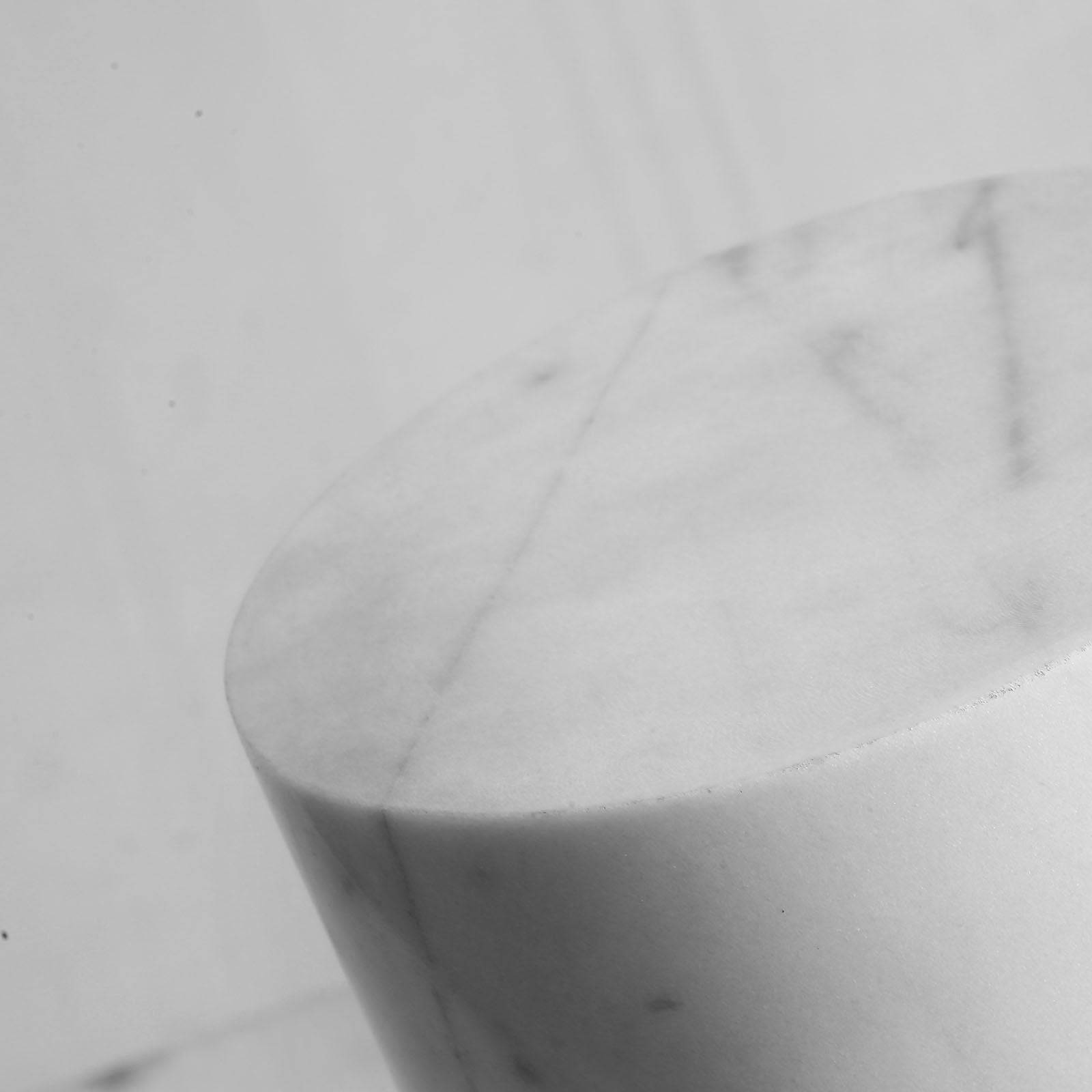 Chess Natural Marble Side Table St8687-20-We - Side Tables - ebarza Furniture UAE | Shop Modern Furniture in Abu Dhabi & Dubai - مفروشات ايبازرا في الامارات | تسوق اثاث عصري وديكورات مميزة في دبي وابوظبي