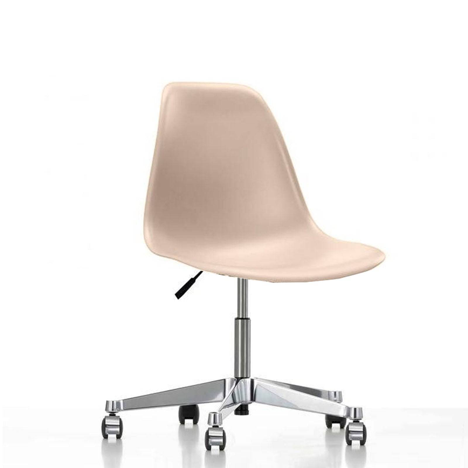 Classic Plastic & Aluminum Office Chair Bp8007Fw-Pb1+Y - Office Chairs - ebarza Furniture UAE | Shop Modern Furniture in Abu Dhabi & Dubai - مفروشات ايبازرا في الامارات | تسوق اثاث عصري وديكورات مميزة في دبي وابوظبي