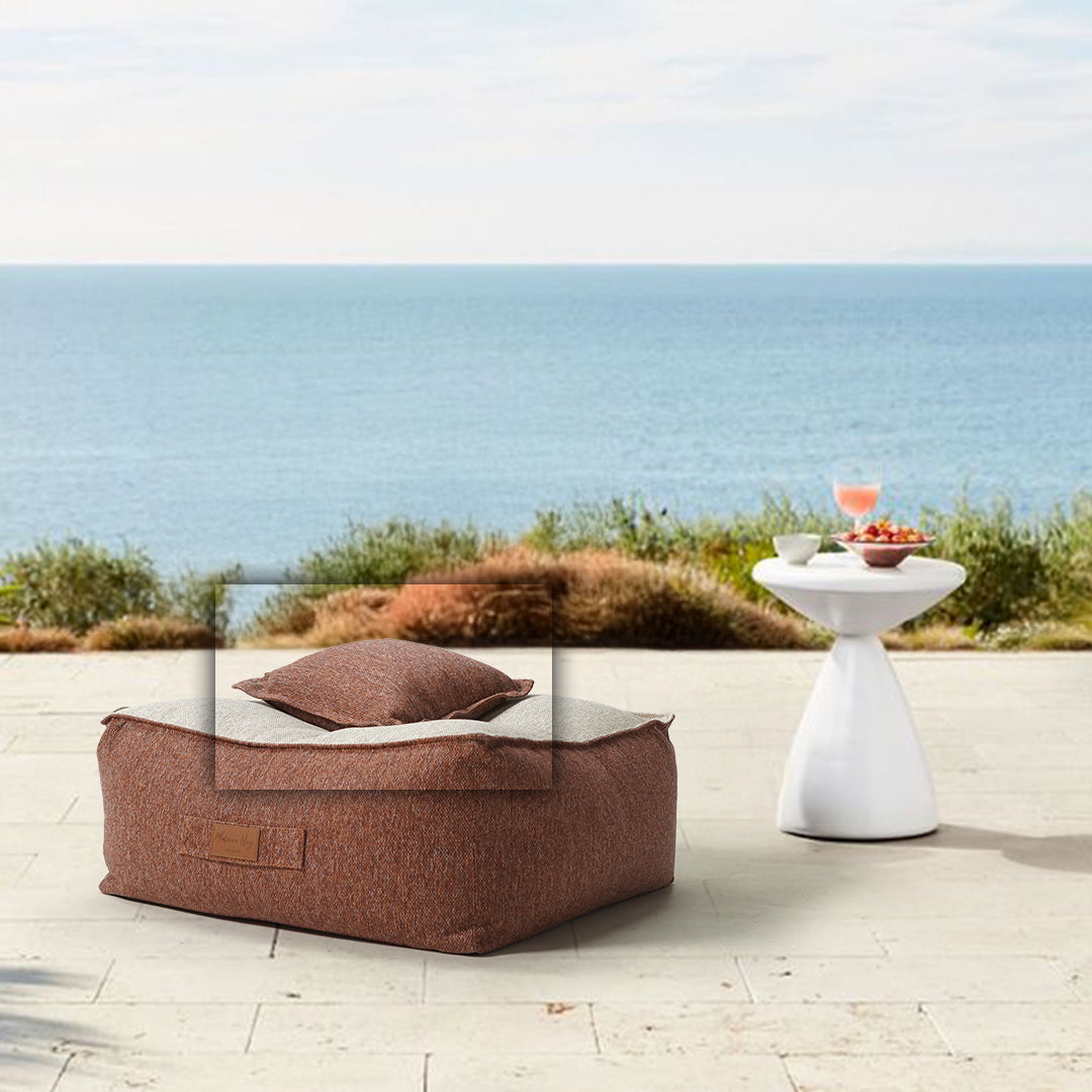 45*45 PILLOW With Zipper - Concha205-Or - Cushions - ebarza Furniture UAE | Shop Modern Furniture in Abu Dhabi & Dubai - مفروشات ايبازرا في الامارات | تسوق اثاث عصري وديكورات مميزة في دبي وابوظبي