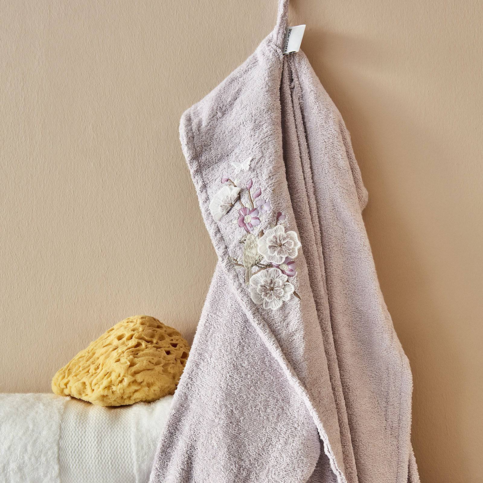 Cordelia 3D Nakisli Set 200.15.01.0053 - Bathrobe Sets - ebarza Furniture UAE | Shop Modern Furniture in Abu Dhabi & Dubai - مفروشات ايبازرا في الامارات | تسوق اثاث عصري وديكورات مميزة في دبي وابوظبي