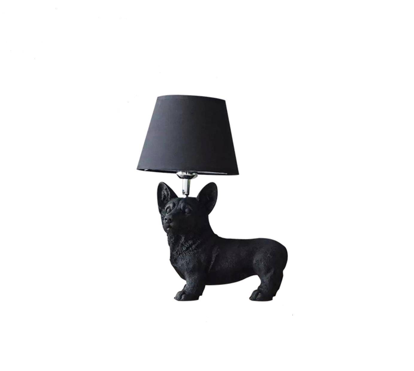 Corgi Dog Table Lamp Cl1263C-B - Desk\table Lamps - ebarza Furniture UAE | Shop Modern Furniture in Abu Dhabi & Dubai - مفروشات ايبازرا في الامارات | تسوق اثاث عصري وديكورات مميزة في دبي وابوظبي