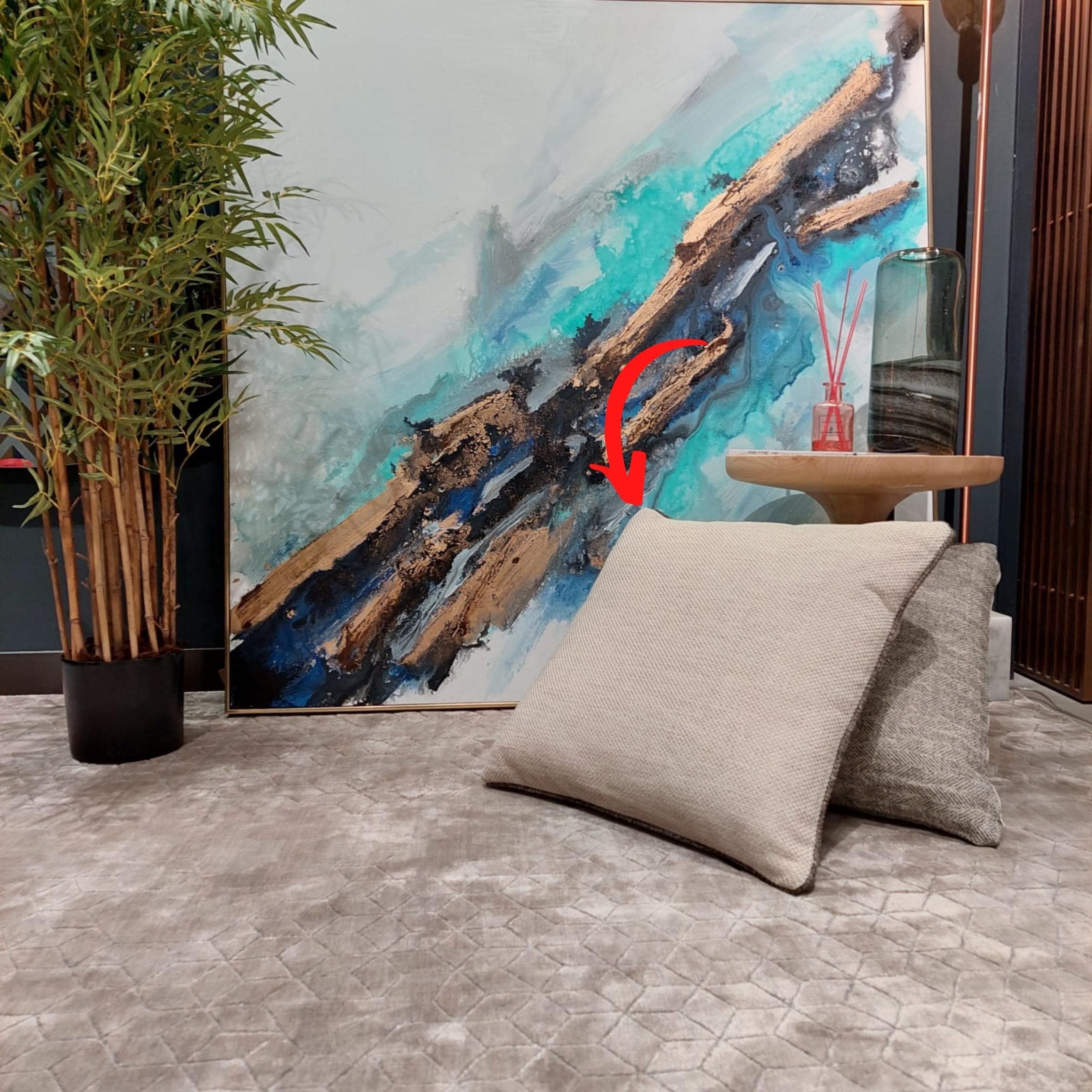 Cosmic Cushion Cover 60X60 Cm Cosmic-11 -  Cushions - ebarza Furniture UAE | Shop Modern Furniture in Abu Dhabi & Dubai - مفروشات ايبازرا في الامارات | تسوق اثاث عصري وديكورات مميزة في دبي وابوظبي