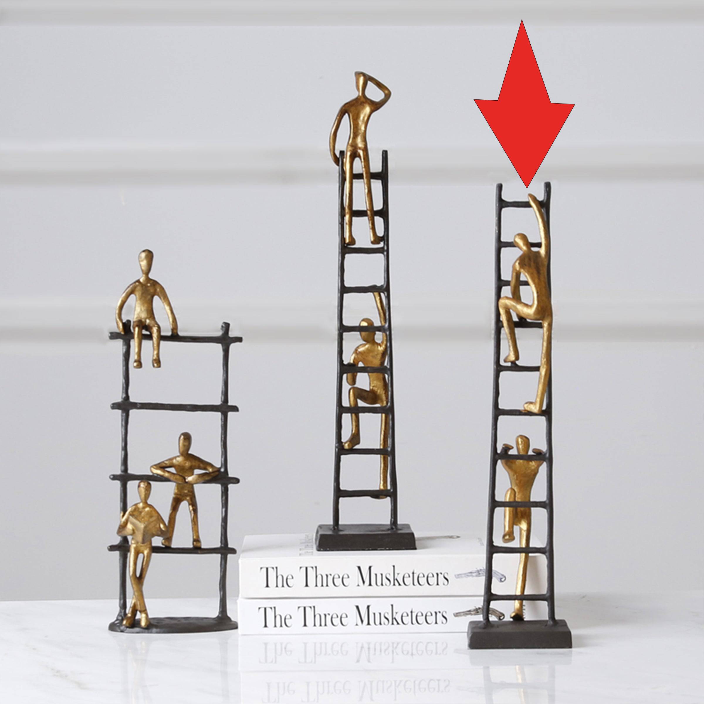Crawling Ladder Decoration-B Fb-W1907B - Home Decor Figurines - ebarza Furniture UAE | Shop Modern Furniture in Abu Dhabi & Dubai - مفروشات ايبازرا في الامارات | تسوق اثاث عصري وديكورات مميزة في دبي وابوظبي