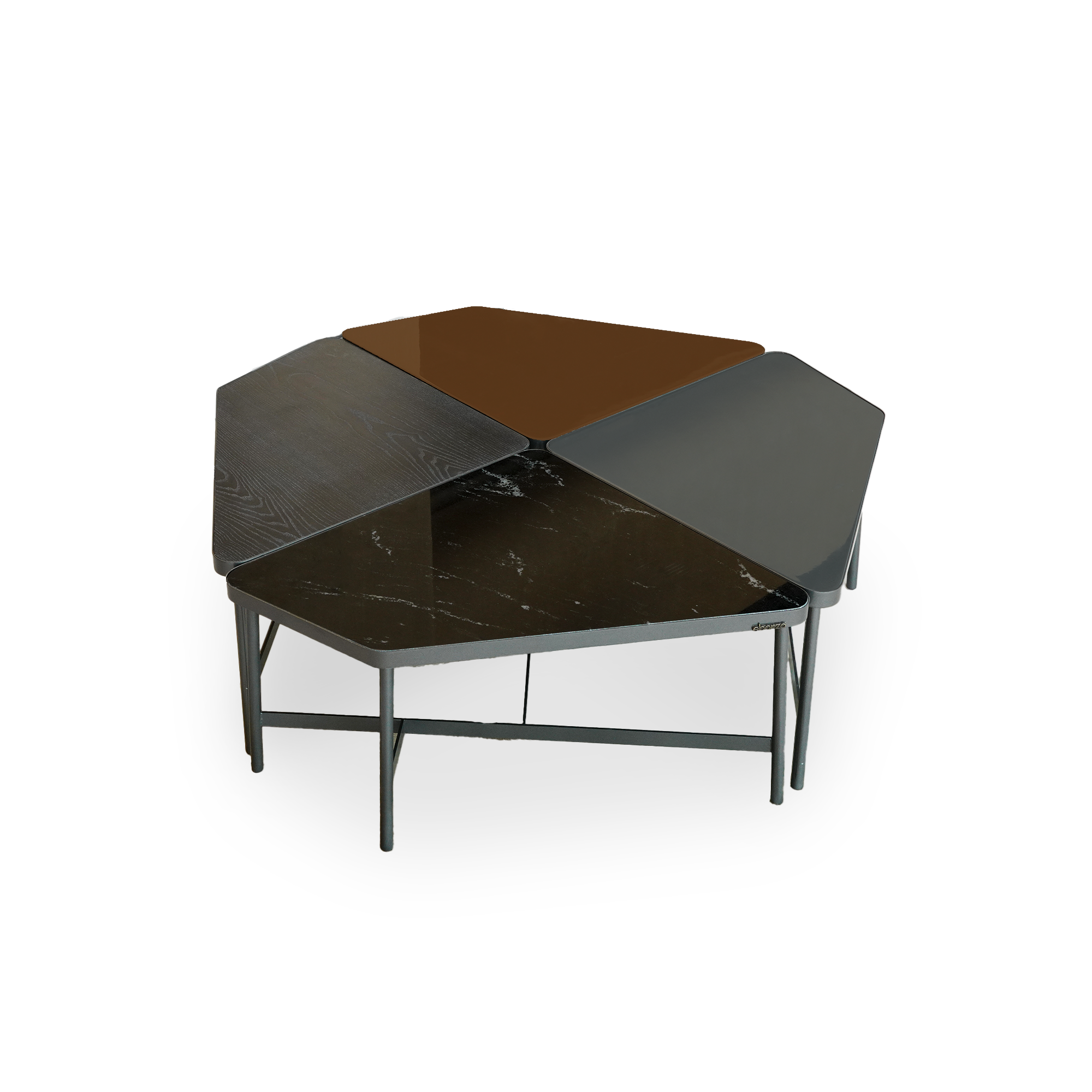 Cross Coffee Table Cross-001 - Coffee Tables - ebarza Furniture UAE | Shop Modern Furniture in Abu Dhabi & Dubai - مفروشات ايبازرا في الامارات | تسوق اثاث عصري وديكورات مميزة في دبي وابوظبي