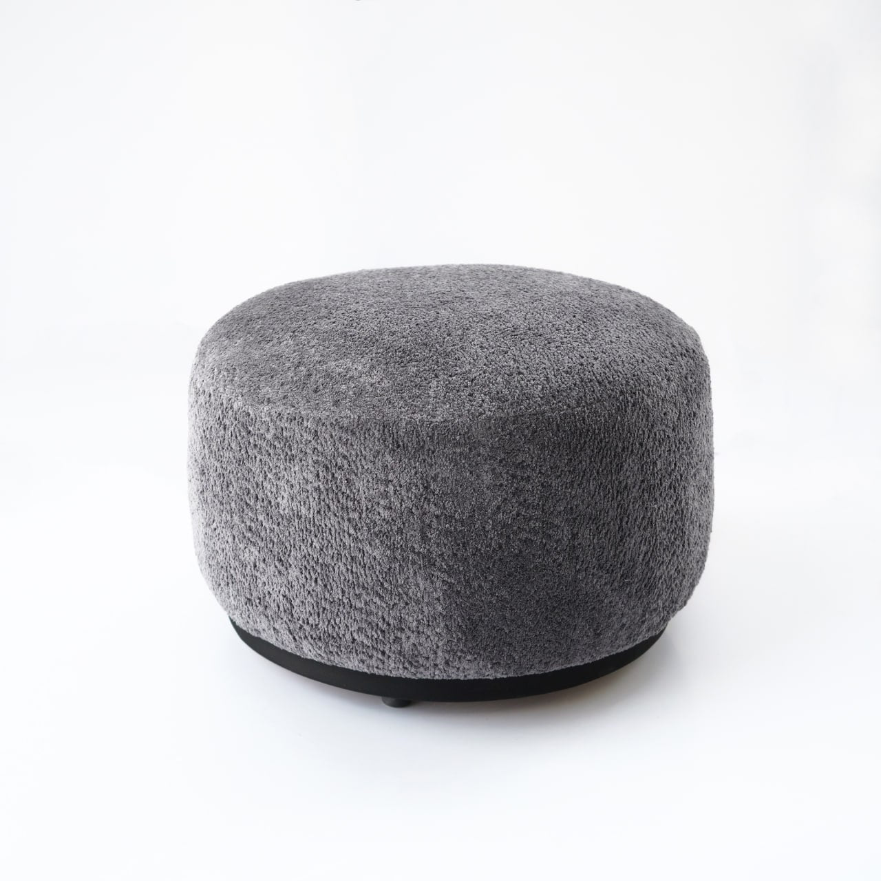 Display Item - Crown Pouf Gray SBRN-CRNPUFG Nakheel - DISPLAY ITEM - ebarza Furniture UAE | Shop Modern Furniture in Abu Dhabi & Dubai - مفروشات ايبازرا في الامارات | تسوق اثاث عصري وديكورات مميزة في دبي وابوظبي