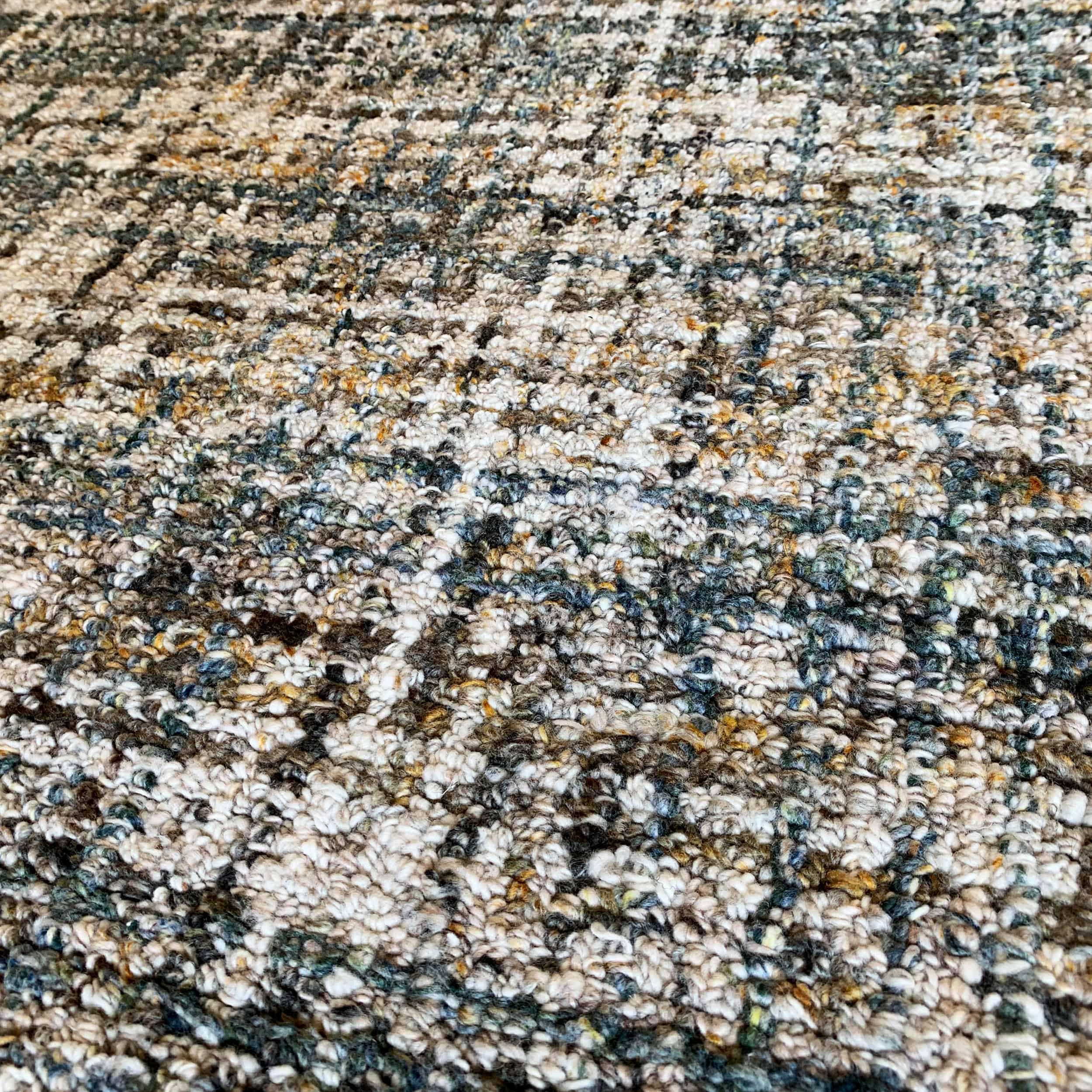 D150 Cm Albona Handmade Wool Rug Alb-02-Round - Rugs - ebarza Furniture UAE | Shop Modern Furniture in Abu Dhabi & Dubai - مفروشات ايبازرا في الامارات | تسوق اثاث عصري وديكورات مميزة في دبي وابوظبي