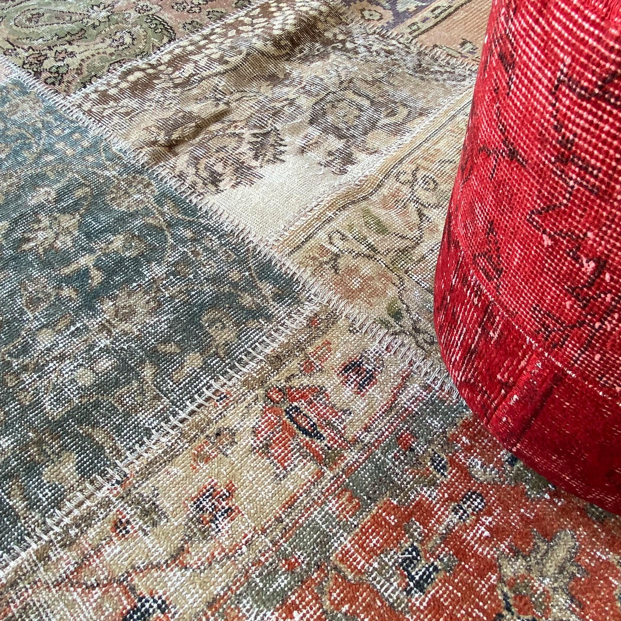 D250 Cm Hali Bursa Handmade Over Dyed Rug Pw024 - Rugs - ebarza Furniture UAE | Shop Modern Furniture in Abu Dhabi & Dubai - مفروشات ايبازرا في الامارات | تسوق اثاث عصري وديكورات مميزة في دبي وابوظبي