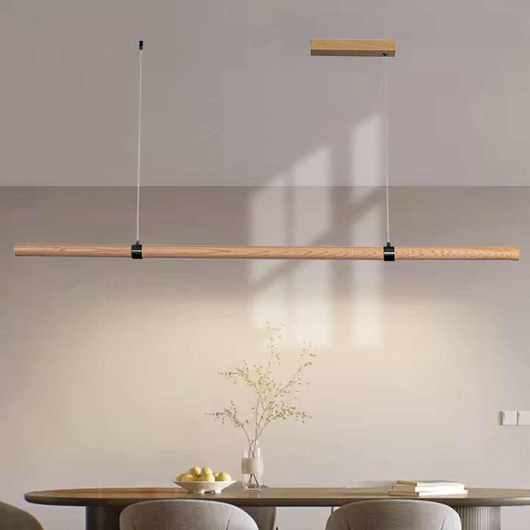 Ash Aura LED Linear Light Pendant Lamp - MYCP-ZH-Ash - Pendant Lamps - ebarza Furniture UAE | Shop Modern Furniture in Abu Dhabi & Dubai - مفروشات ايبازرا في الامارات | تسوق اثاث عصري وديكورات مميزة في دبي وابوظبي