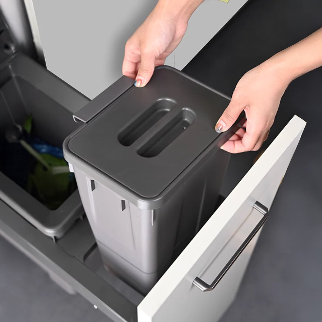 GlidePro Trash Bin - WB.0240 - Bathroom Accessories - ebarza Furniture UAE | Shop Modern Furniture in Abu Dhabi & Dubai - مفروشات ايبازرا في الامارات | تسوق اثاث عصري وديكورات مميزة في دبي وابوظبي