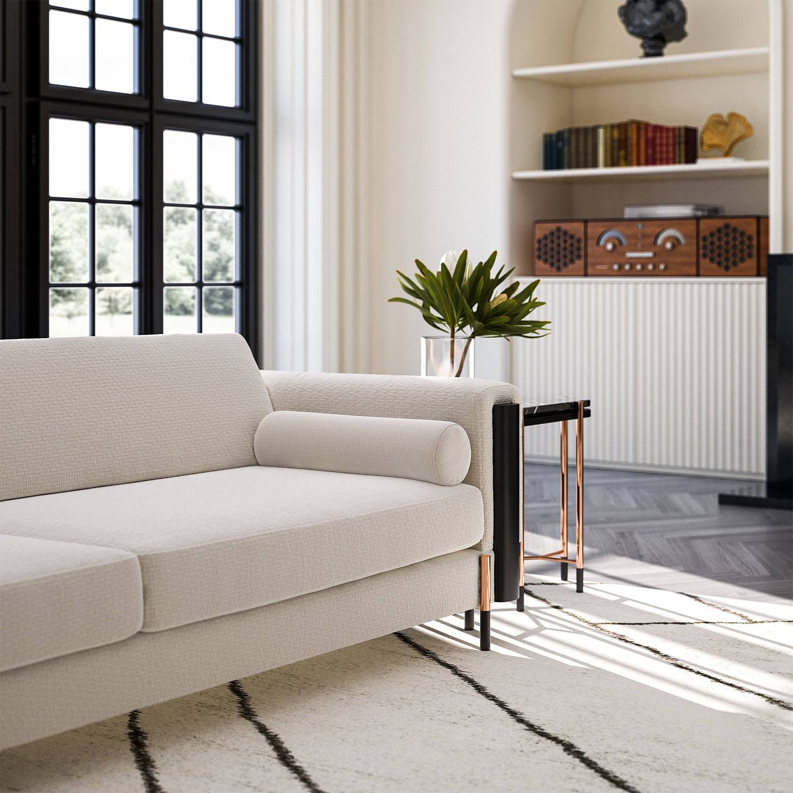 Dali 4 Seater Sofa Dali-005 -  Sofas - ebarza Furniture UAE | Shop Modern Furniture in Abu Dhabi & Dubai - مفروشات ايبازرا في الامارات | تسوق اثاث عصري وديكورات مميزة في دبي وابوظبي