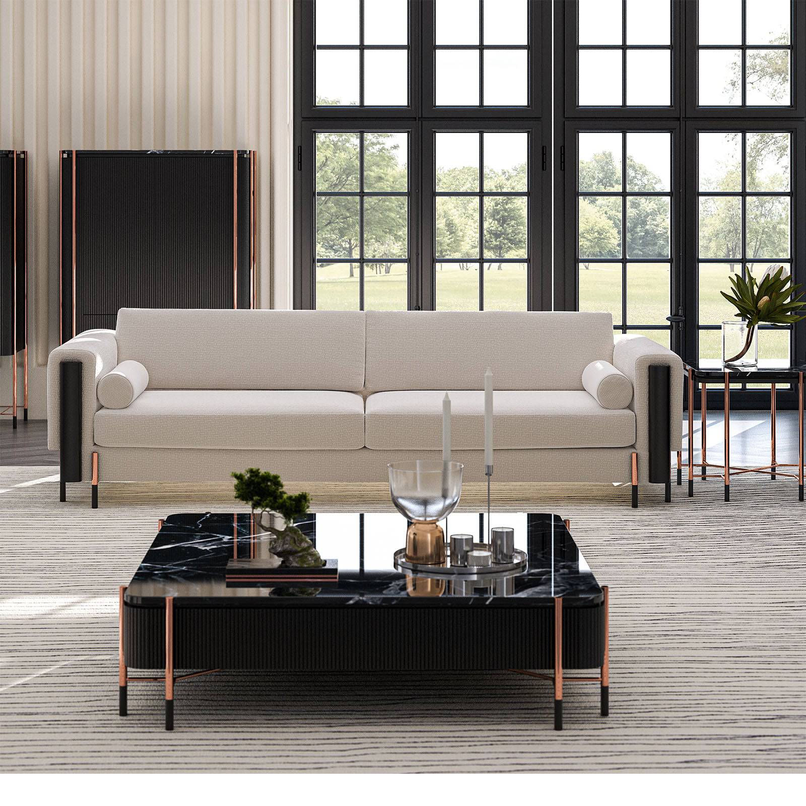 Display item - Dali 4 Seater Sofa Dali-005Nakheel - DISPLAY ITEM - ebarza Furniture UAE | Shop Modern Furniture in Abu Dhabi & Dubai - مفروشات ايبازرا في الامارات | تسوق اثاث عصري وديكورات مميزة في دبي وابوظبي