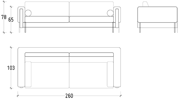 Display Item - Dali 4 Seater Sofa Dali-005-YAS2 - DISPLAY ITEM - ebarza Furniture UAE | Shop Modern Furniture in Abu Dhabi & Dubai - مفروشات ايبازرا في الامارات | تسوق اثاث عصري وديكورات مميزة في دبي وابوظبي