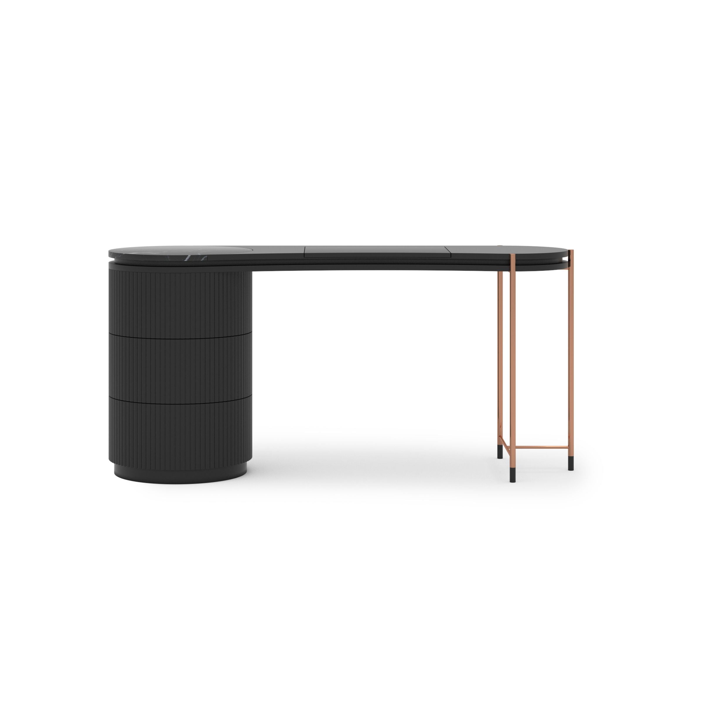 Display Item - Dali Marble Dresser + Mirror Nakheel - DISPLAY ITEM - ebarza Furniture UAE | Shop Modern Furniture in Abu Dhabi & Dubai - مفروشات ايبازرا في الامارات | تسوق اثاث عصري وديكورات مميزة في دبي وابوظبي