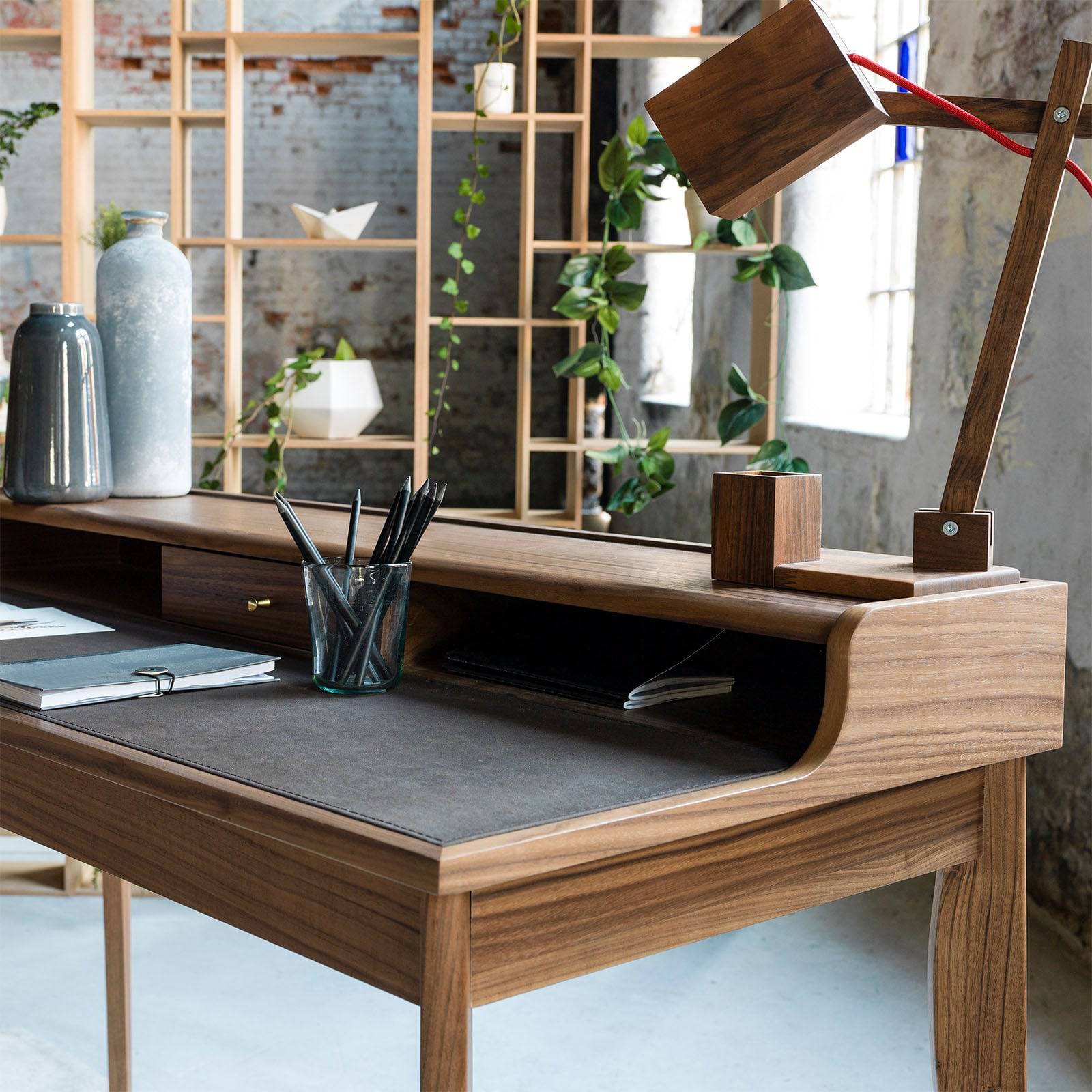 Davinci Desk Davinci-001 - Office Desks - ebarza Furniture UAE | Shop Modern Furniture in Abu Dhabi & Dubai - مفروشات ايبازرا في الامارات | تسوق اثاث عصري وديكورات مميزة في دبي وابوظبي