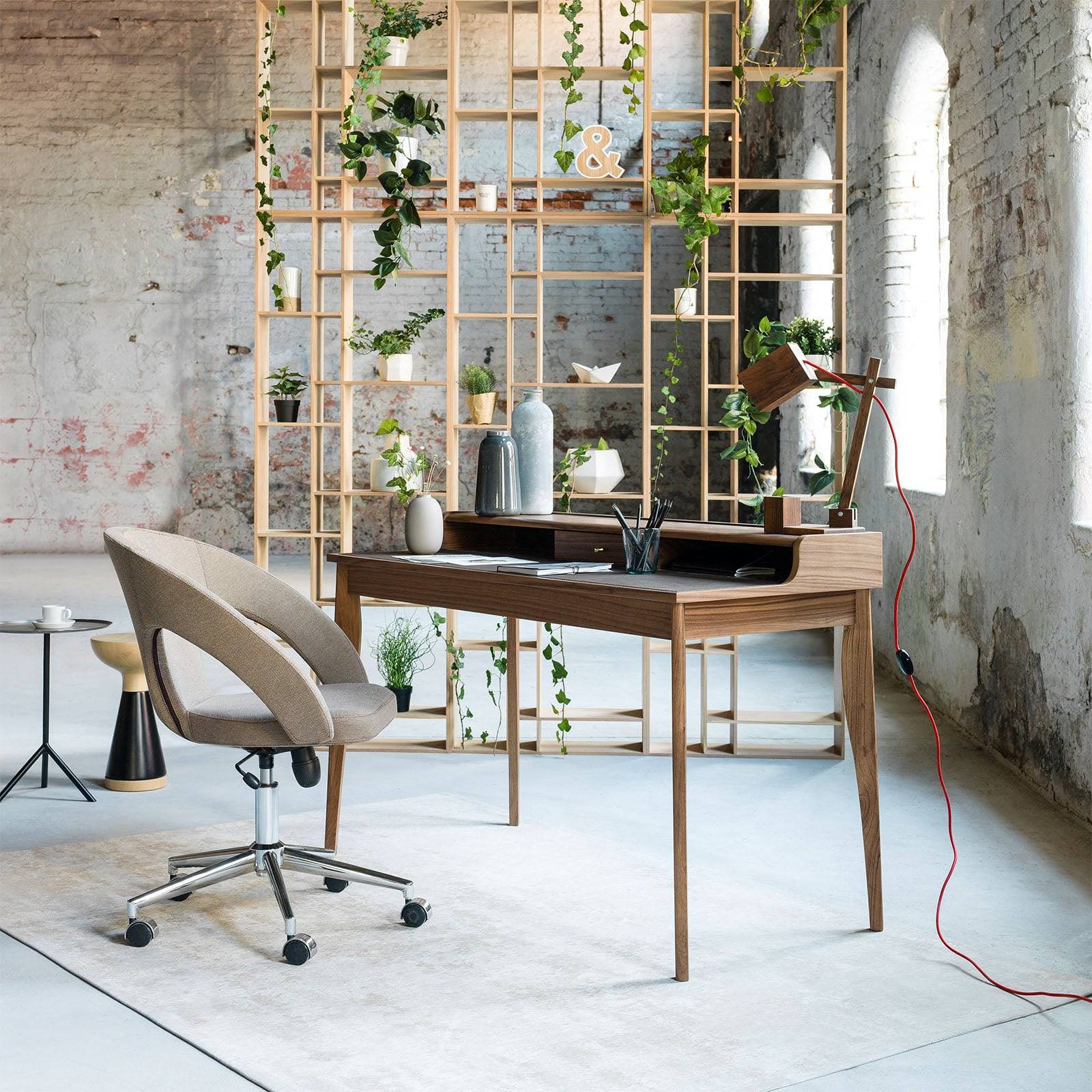 Davinci Desk Davinci-001 - Office Desks - ebarza Furniture UAE | Shop Modern Furniture in Abu Dhabi & Dubai - مفروشات ايبازرا في الامارات | تسوق اثاث عصري وديكورات مميزة في دبي وابوظبي