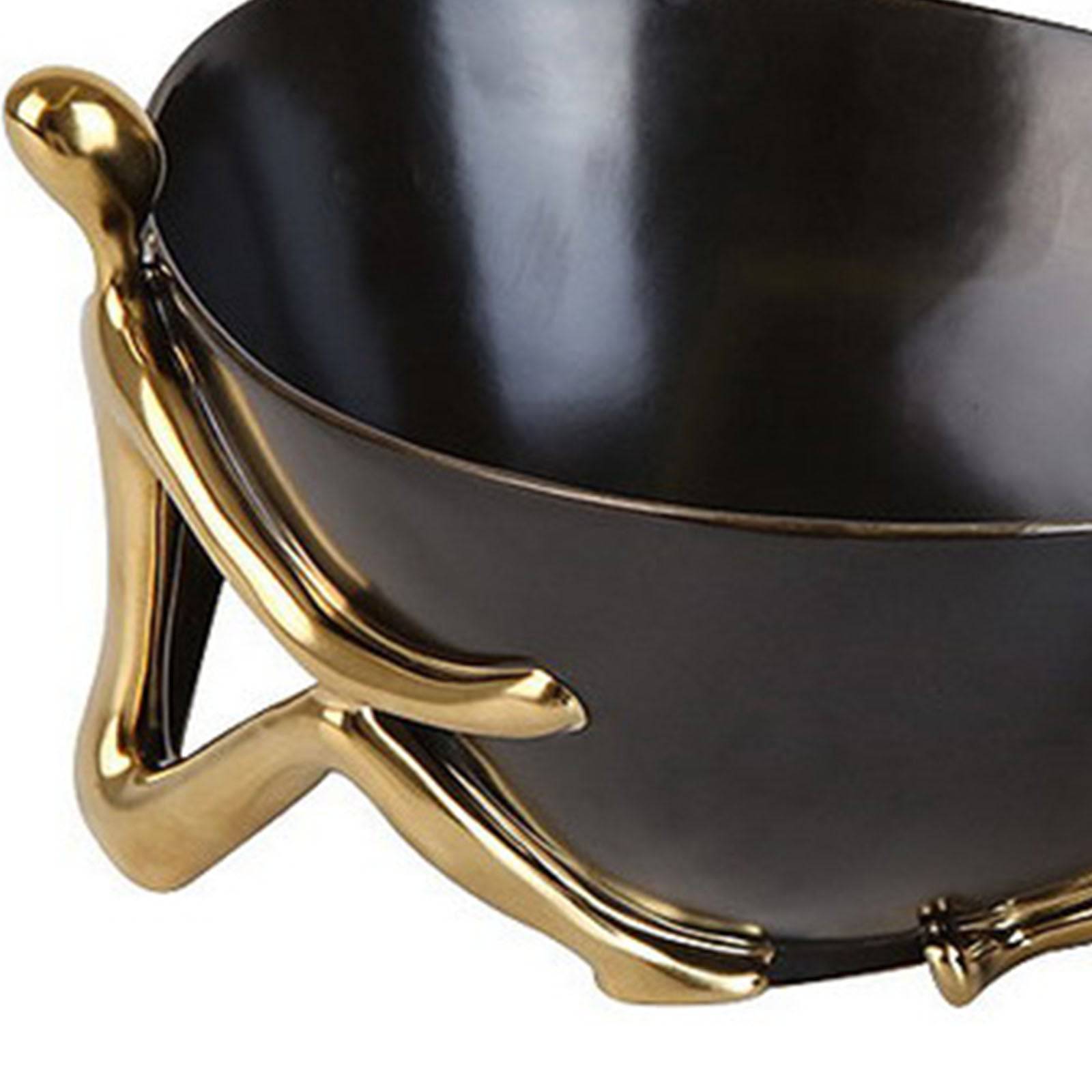 Decorative Fruit Bowl/Plate Fa-D1828A - Bowls - ebarza Furniture UAE | Shop Modern Furniture in Abu Dhabi & Dubai - مفروشات ايبازرا في الامارات | تسوق اثاث عصري وديكورات مميزة في دبي وابوظبي