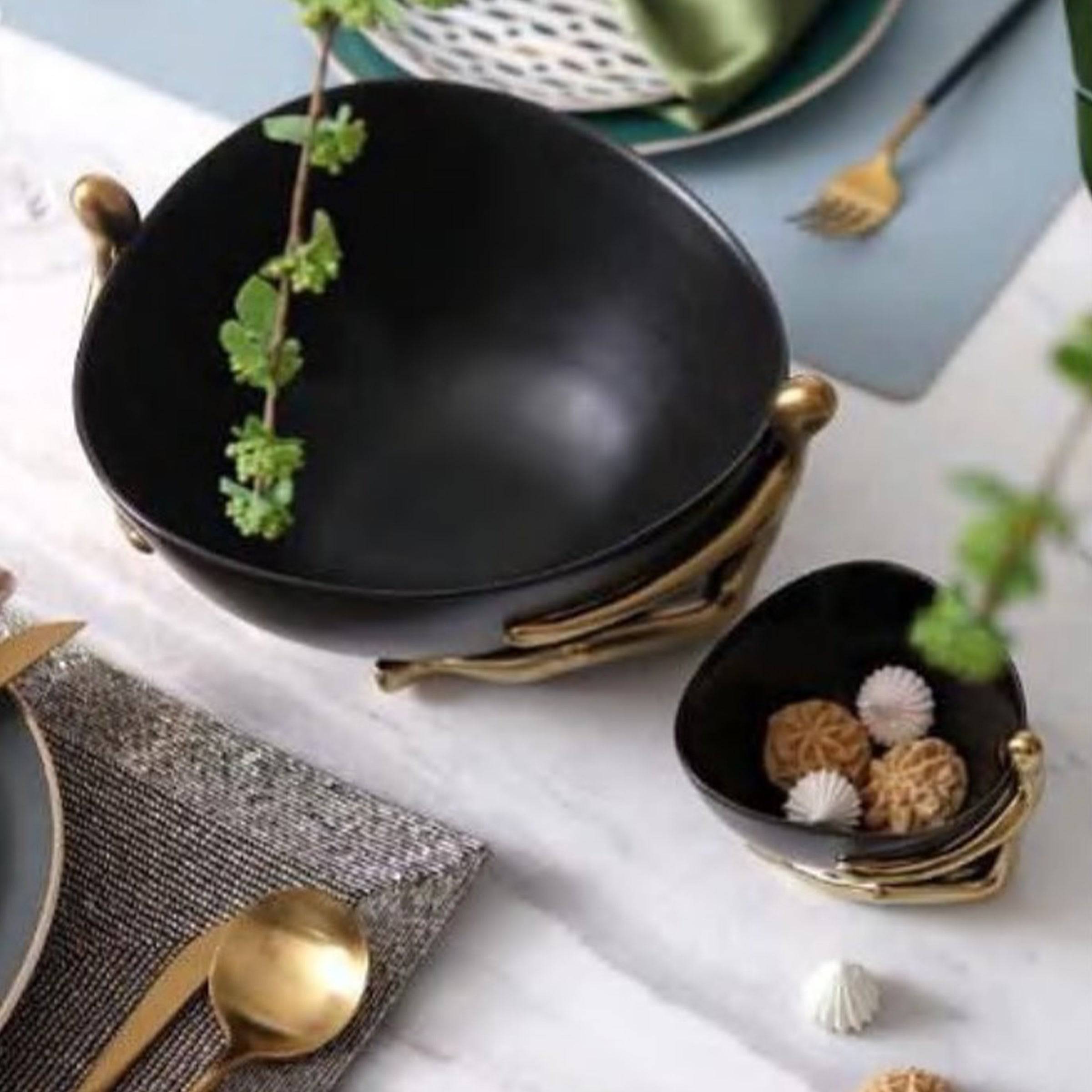 Decorative Fruit Bowl/Plate Fa-D1828A - Bowls - ebarza Furniture UAE | Shop Modern Furniture in Abu Dhabi & Dubai - مفروشات ايبازرا في الامارات | تسوق اثاث عصري وديكورات مميزة في دبي وابوظبي