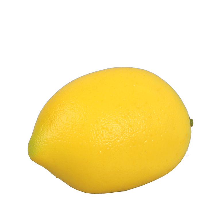 Decorative Fruit Yellow Lemon F201416 - Plants - ebarza Furniture UAE | Shop Modern Furniture in Abu Dhabi & Dubai - مفروشات ايبازرا في الامارات | تسوق اثاث عصري وديكورات مميزة في دبي وابوظبي