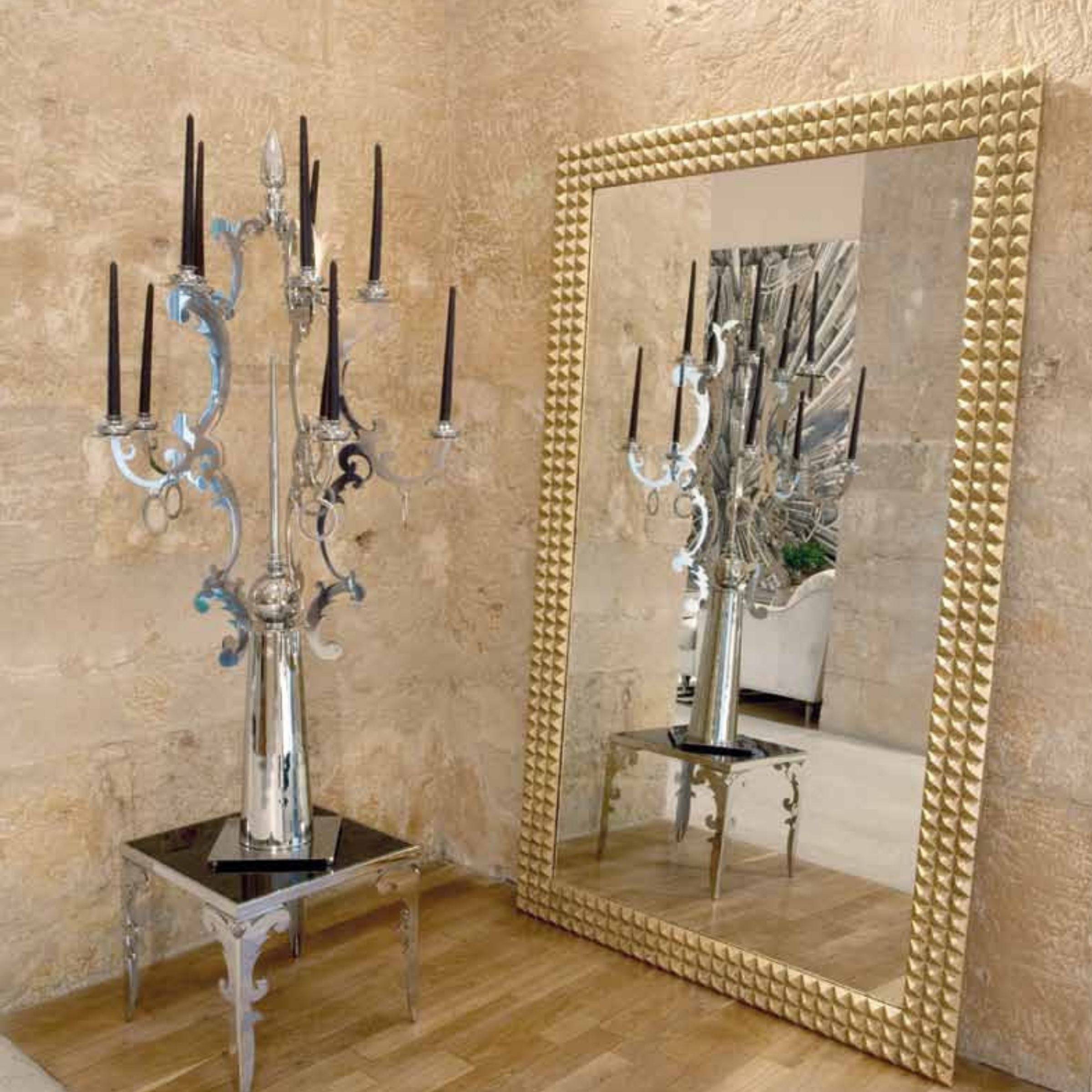 Decorative Mirror Oa-80115 -  Mirrors - ebarza Furniture UAE | Shop Modern Furniture in Abu Dhabi & Dubai - مفروشات ايبازرا في الامارات | تسوق اثاث عصري وديكورات مميزة في دبي وابوظبي