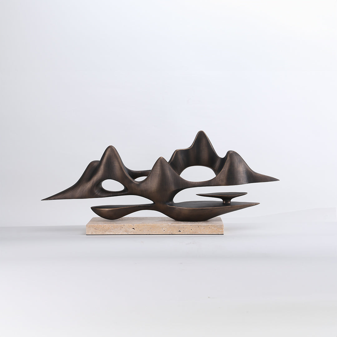 DESKTOP SCULPTURE KA3339 /BA061 - Home Decor Figurines - ebarza Furniture UAE | Shop Modern Furniture in Abu Dhabi & Dubai - مفروشات ايبازرا في الامارات | تسوق اثاث عصري وديكورات مميزة في دبي وابوظبي
