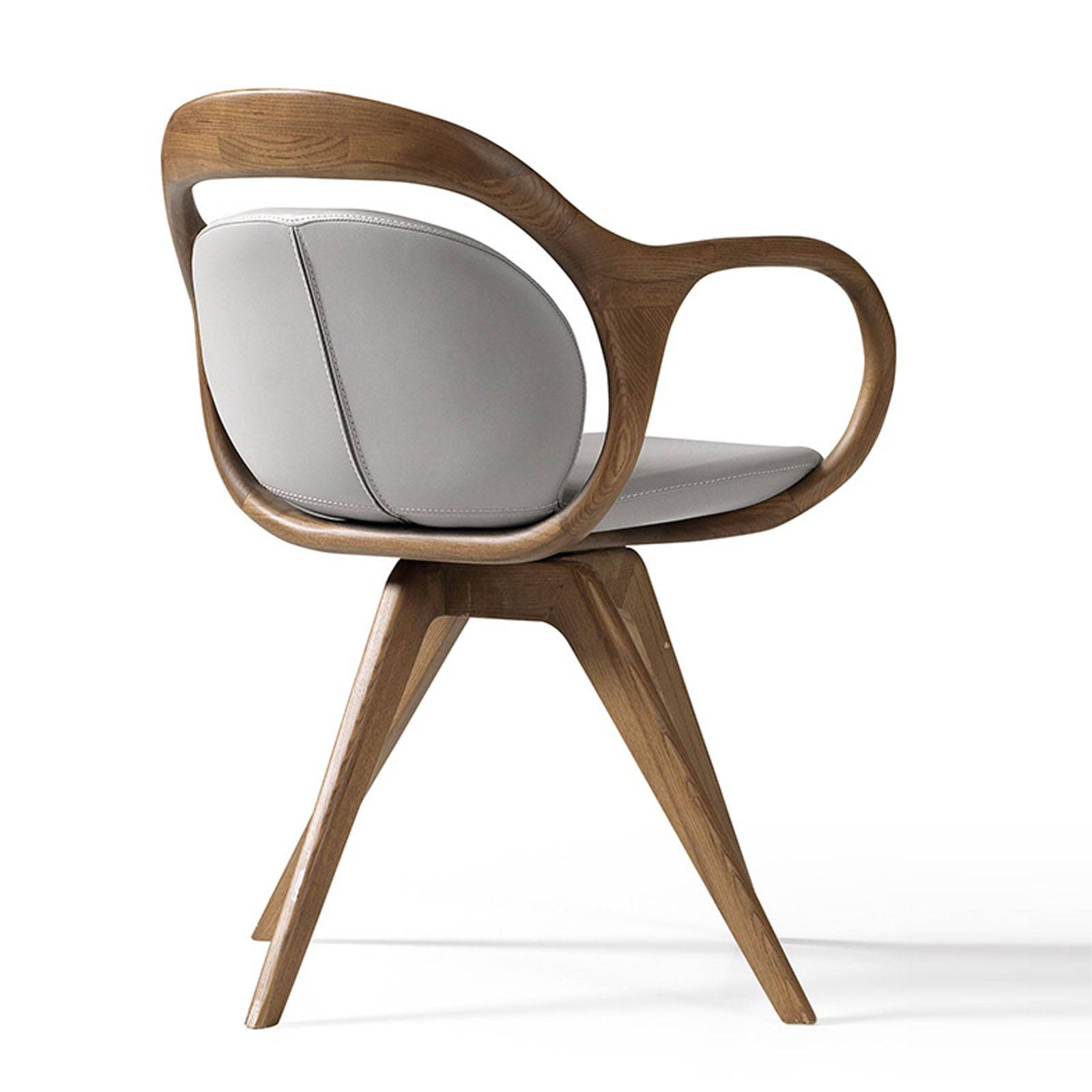 Display Item - Galaxy Swivel Solid Wood Chair Gal-G - DISPLAY ITEM - ebarza Furniture UAE | Shop Modern Furniture in Abu Dhabi & Dubai - مفروشات ايبازرا في الامارات | تسوق اثاث عصري وديكورات مميزة في دبي وابوظبي